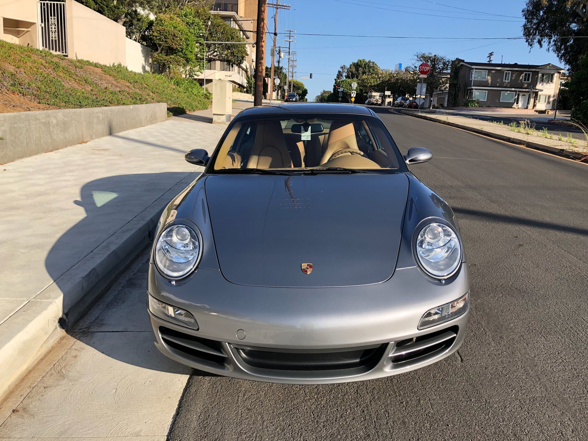 2005 Porsche 911 - 2005 Porsche 911 Carrera S, seal gray, sand beige, 41k miles, manual, new tires - Used - VIN WP0AB29965S742412 - 41,300 Miles - 6 cyl - 2WD - Manual - Coupe - Gray - Los Angeles, CA 90293, United States