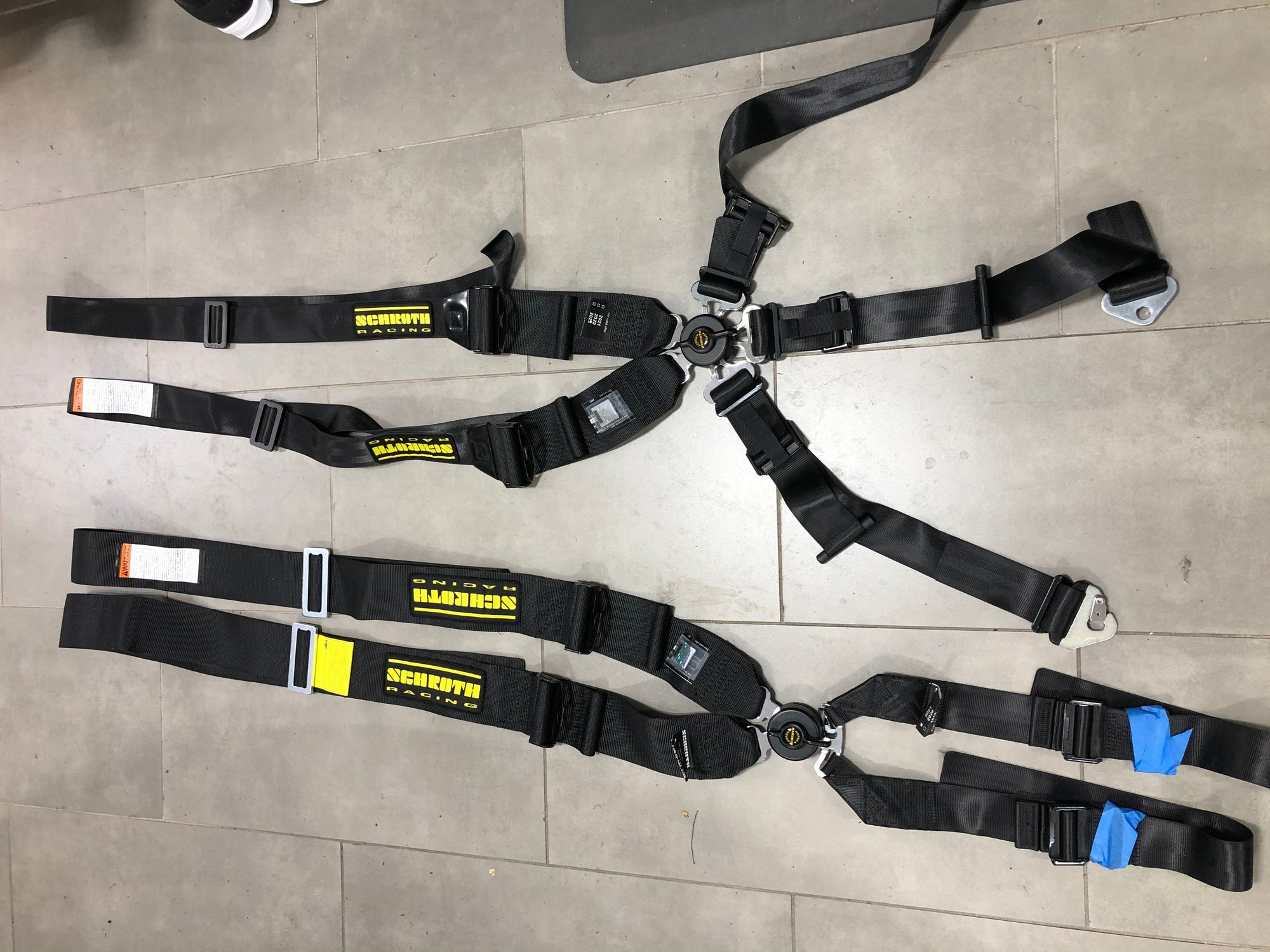 Interior/Upholstery - Schroth Harness - GT4 bucket seats - Used - 2015 to 2019 Porsche GT3 - 2016 Porsche Cayman GT4 - Hillsborough, CA 94010, United States