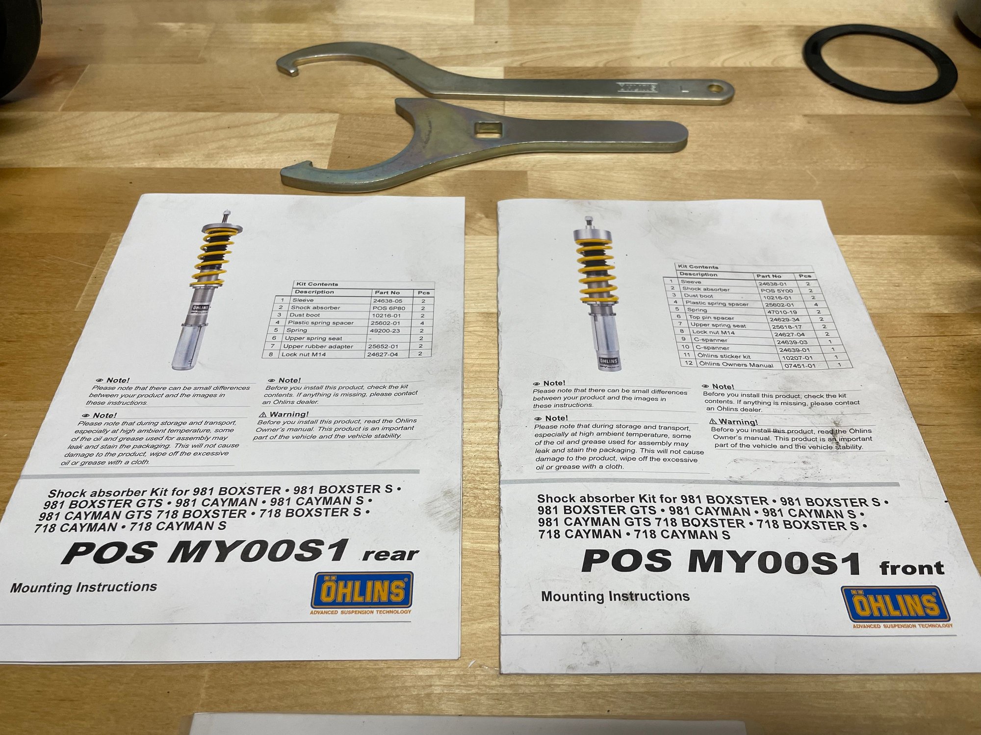 Steering/Suspension - Öhlins R/T Coilovers + EDC Cancellation Kit - 718 - Used - 0  All Models - Birmingham, AL 35242, United States