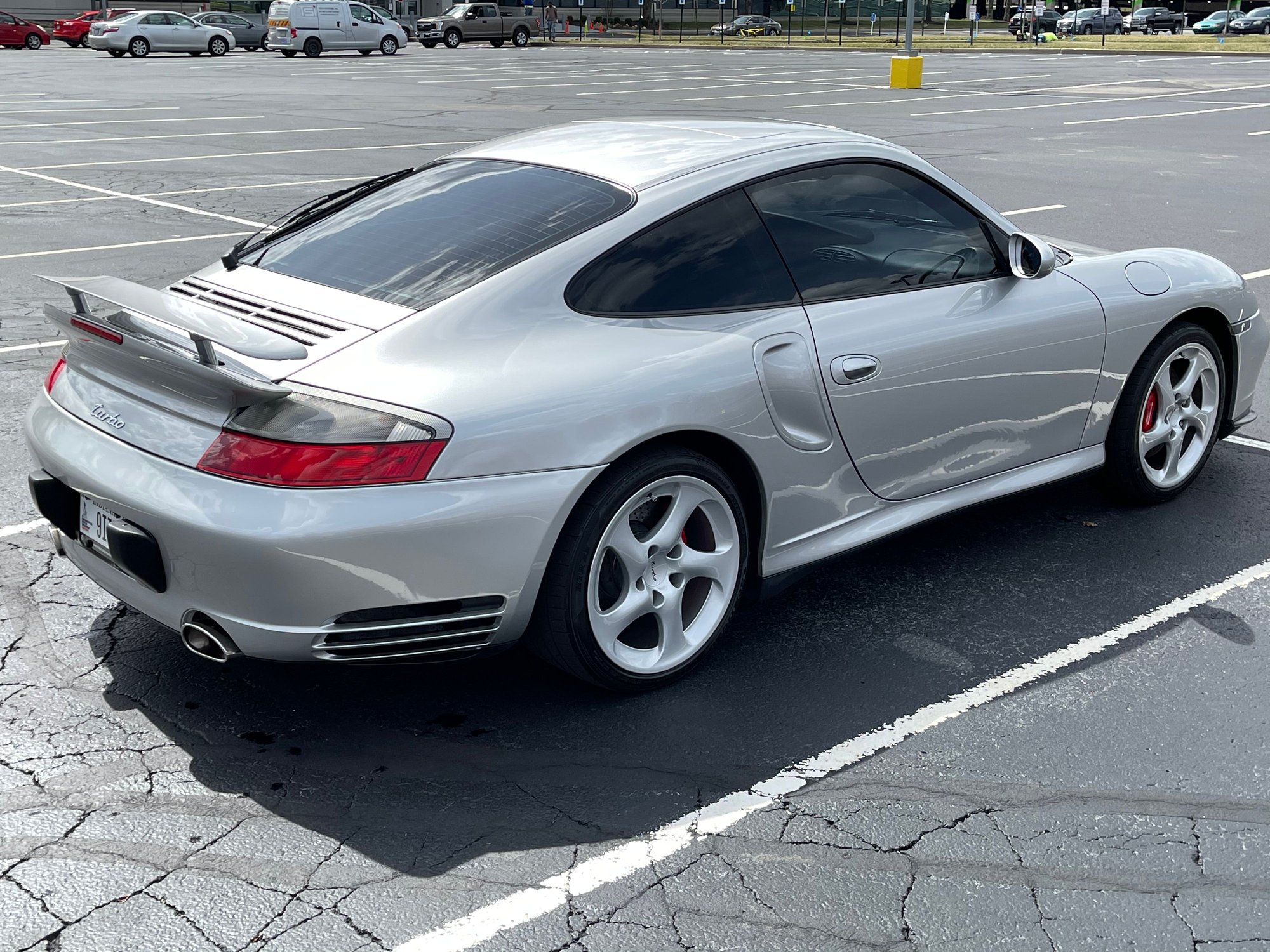 2001 Porsche 911 - 2001 911 Turbo - Manual, Low Miles - Used - VIN WP0AB29911S686387 - 45,870 Miles - 6 cyl - AWD - Manual - Coupe - Silver - Columbus, IN 47203, United States