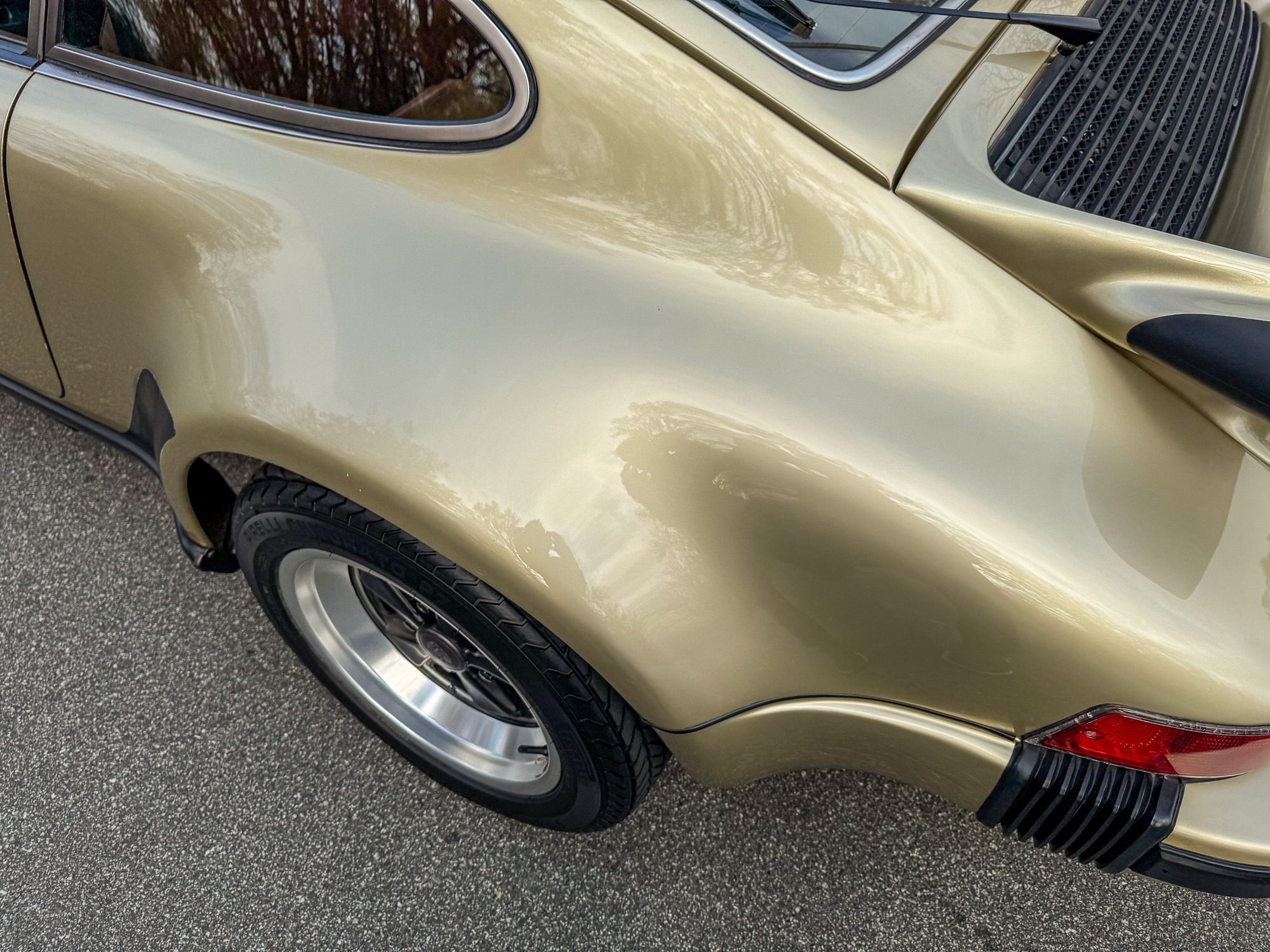 1977 Porsche 911 - 1977 930 Carrera Turbo in Platinum Metallic over Brown Leather - Used - VIN 9307800191 - 54,393 Miles - 6 cyl - 2WD - Manual - Coupe - Gold - Huntersville, NC 28078, United States
