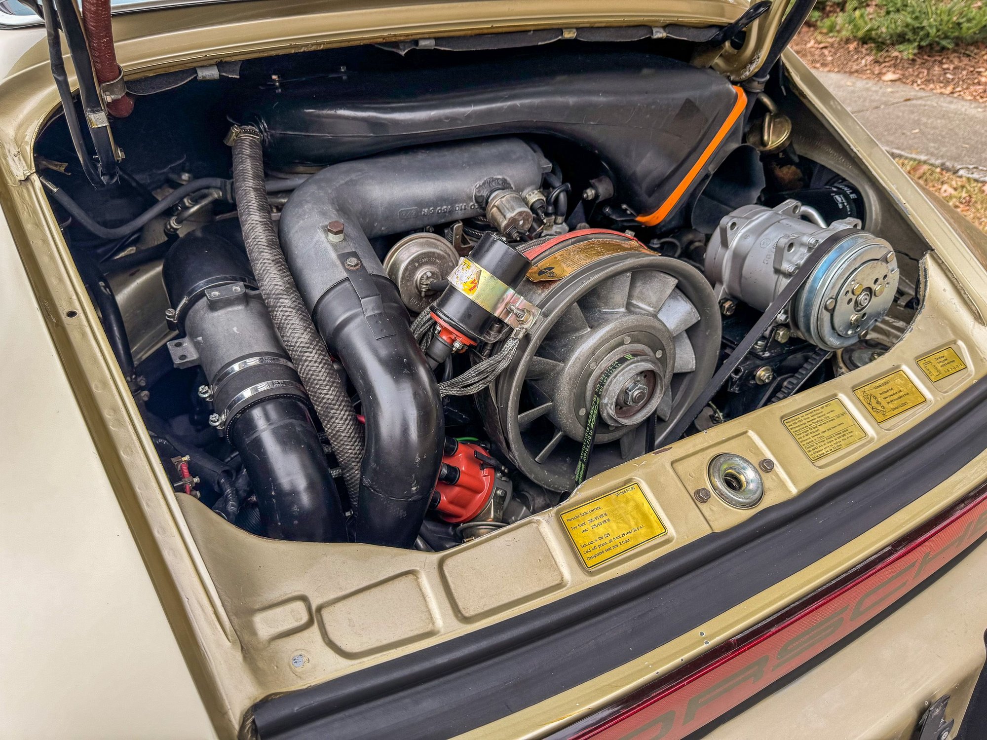 1977 Porsche 911 - 1977 930 Carrera Turbo in Platinum Metallic over Brown Leather - Used - VIN 9307800191 - 54,393 Miles - 6 cyl - 2WD - Manual - Coupe - Gold - Huntersville, NC 28078, United States