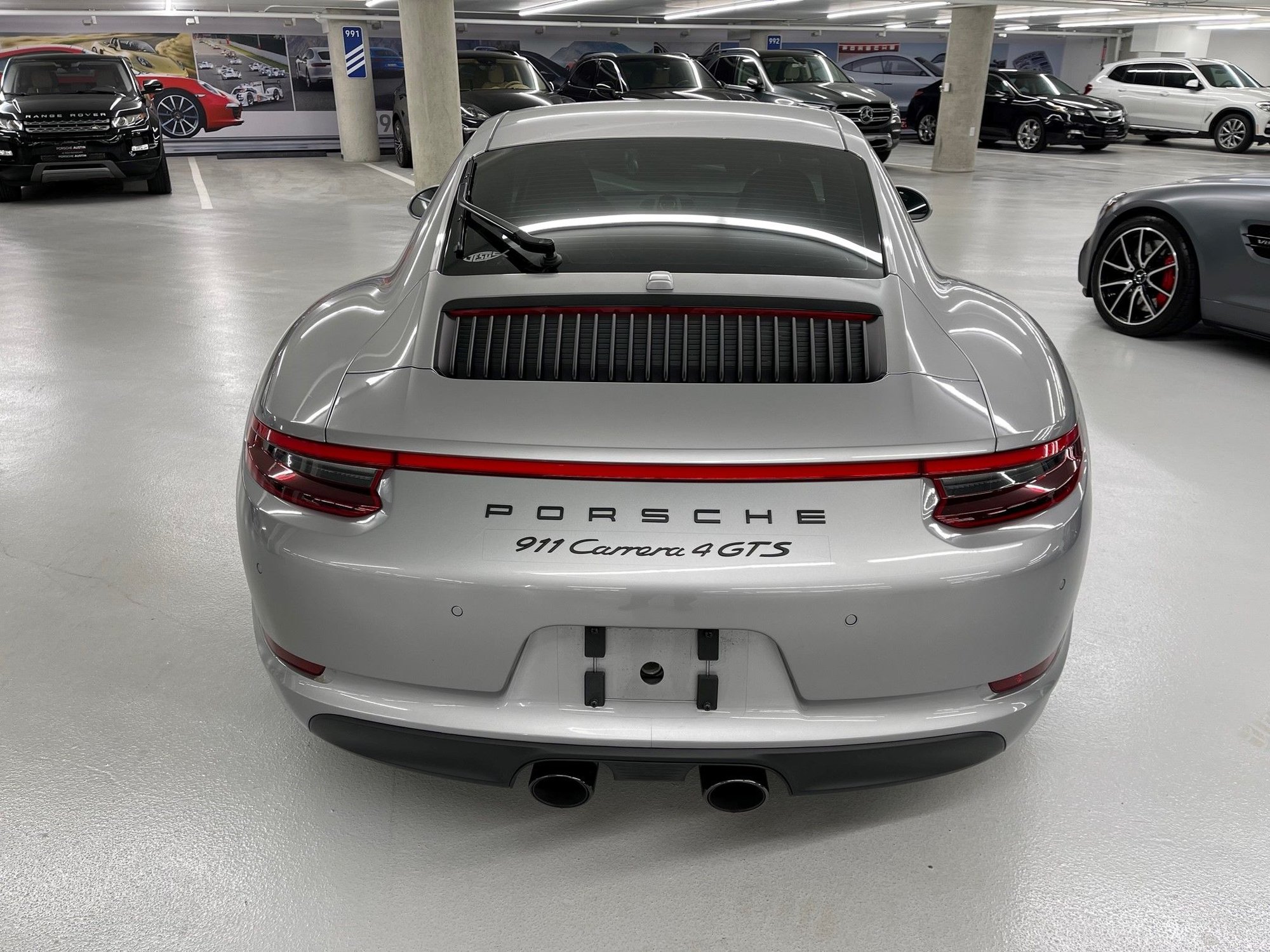 2019 Porsche 911 - 2019 911 Carrera 4 GTS Manual Transmission CPO - Used - VIN WP0AB2A96KS114275 - 3,451 Miles - 6 cyl - 4WD - Manual - Coupe - Silver - Austin, TX 78759, United States