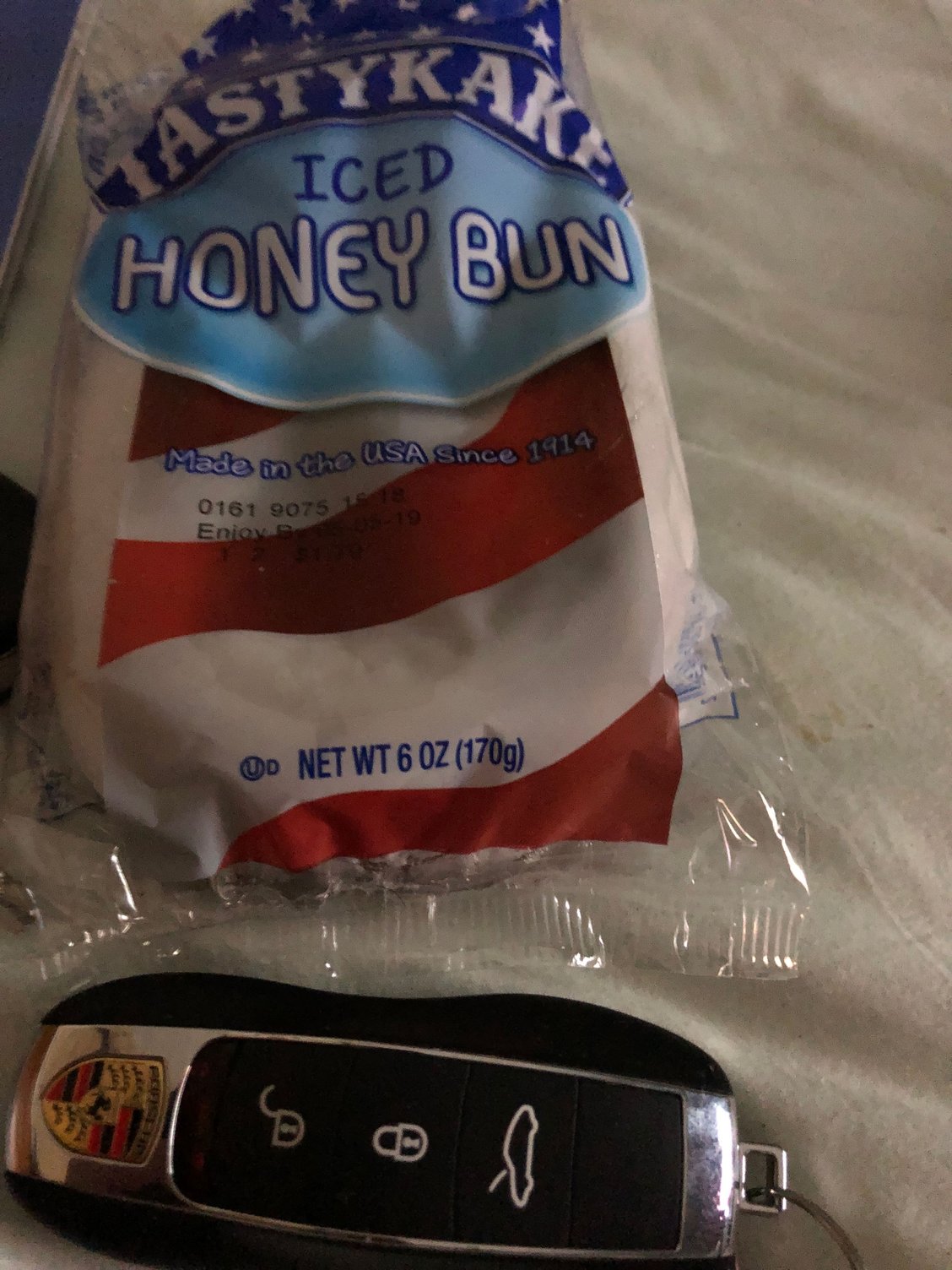 Iced Honey Bun — Tastykake