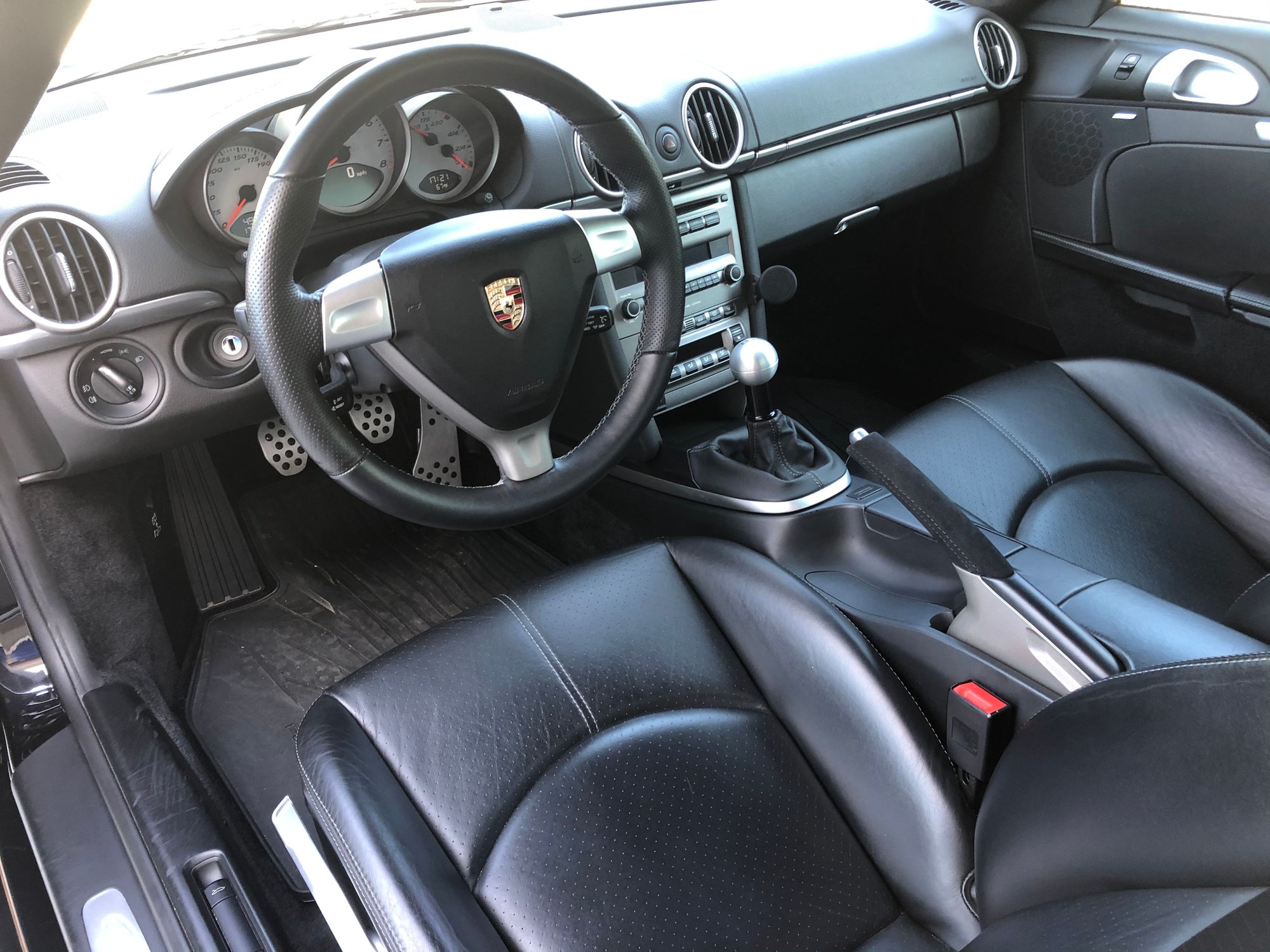 2006 Porsche Cayman - 2006 Cayman S MT Basalt Black 49k miles - Used - VIN WP0AB29876U780597 - 49,700 Miles - 6 cyl - 2WD - Manual - Coupe - Black - Charleston, SC 29455, United States