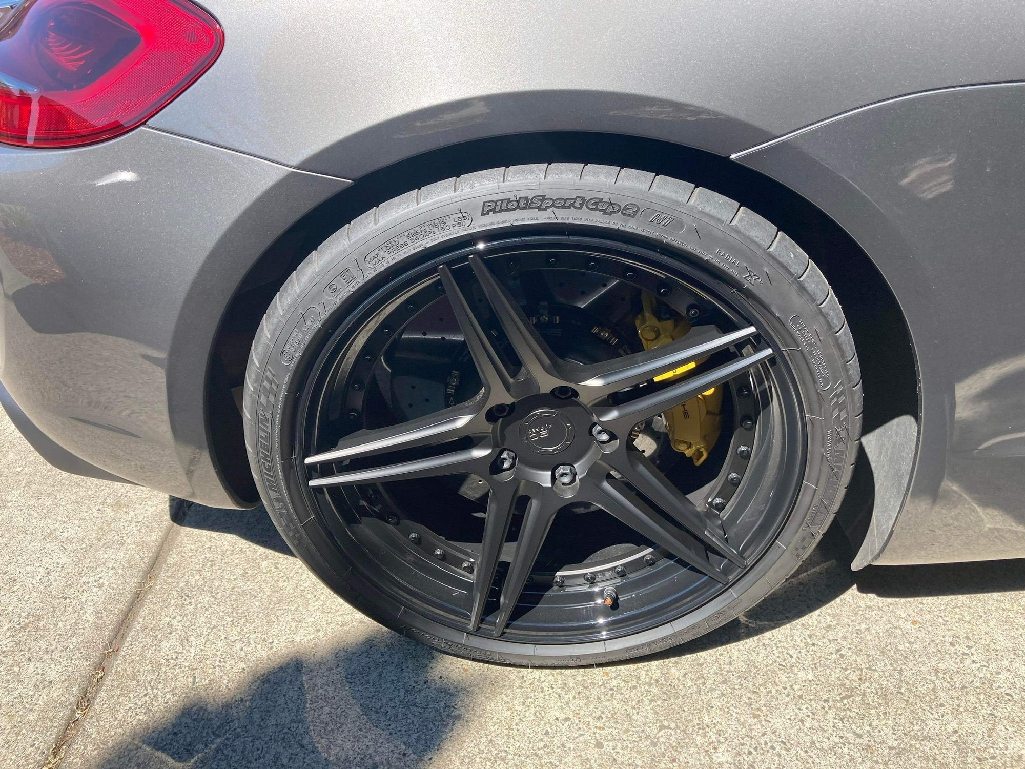 Wheels and Tires/Axles - 20” BC Forged HCS03 Modular fits PCCB 981 718 911 (narrow) - Used - 2015 to 2022 Porsche 718 Cayman - 2015 to 2022 Porsche 718 Spyder - Dublin, CA 94568, United States