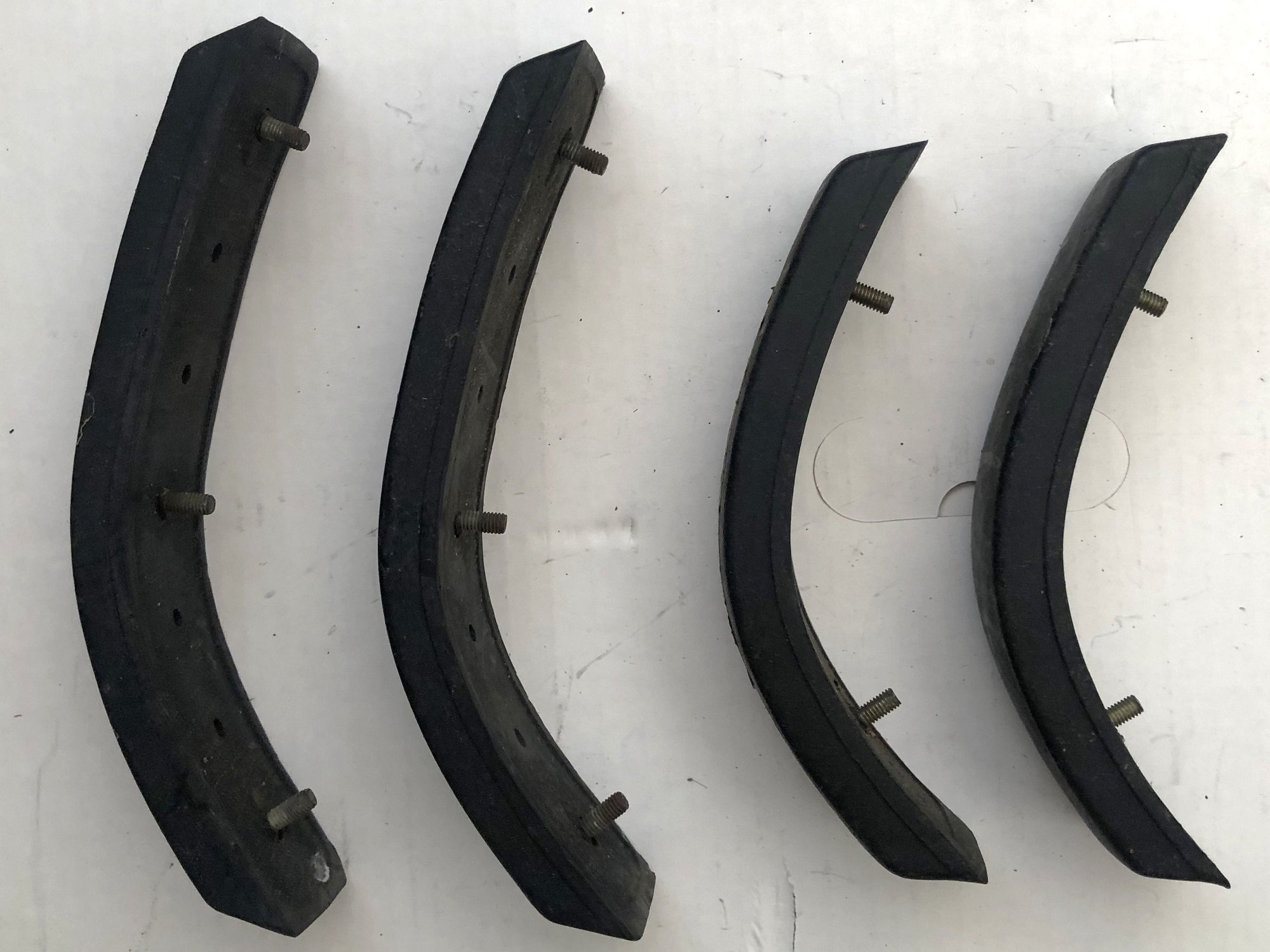 Exterior Body Parts - 1965-1973 Porsche 911/912 OEM Bumper Guard Rubber Pads. Set of 4. NOS - New - 1965 to 1973 Porsche 911 - 1965 to 1973 Porsche 912 - San Rafael, CA 94901, United States