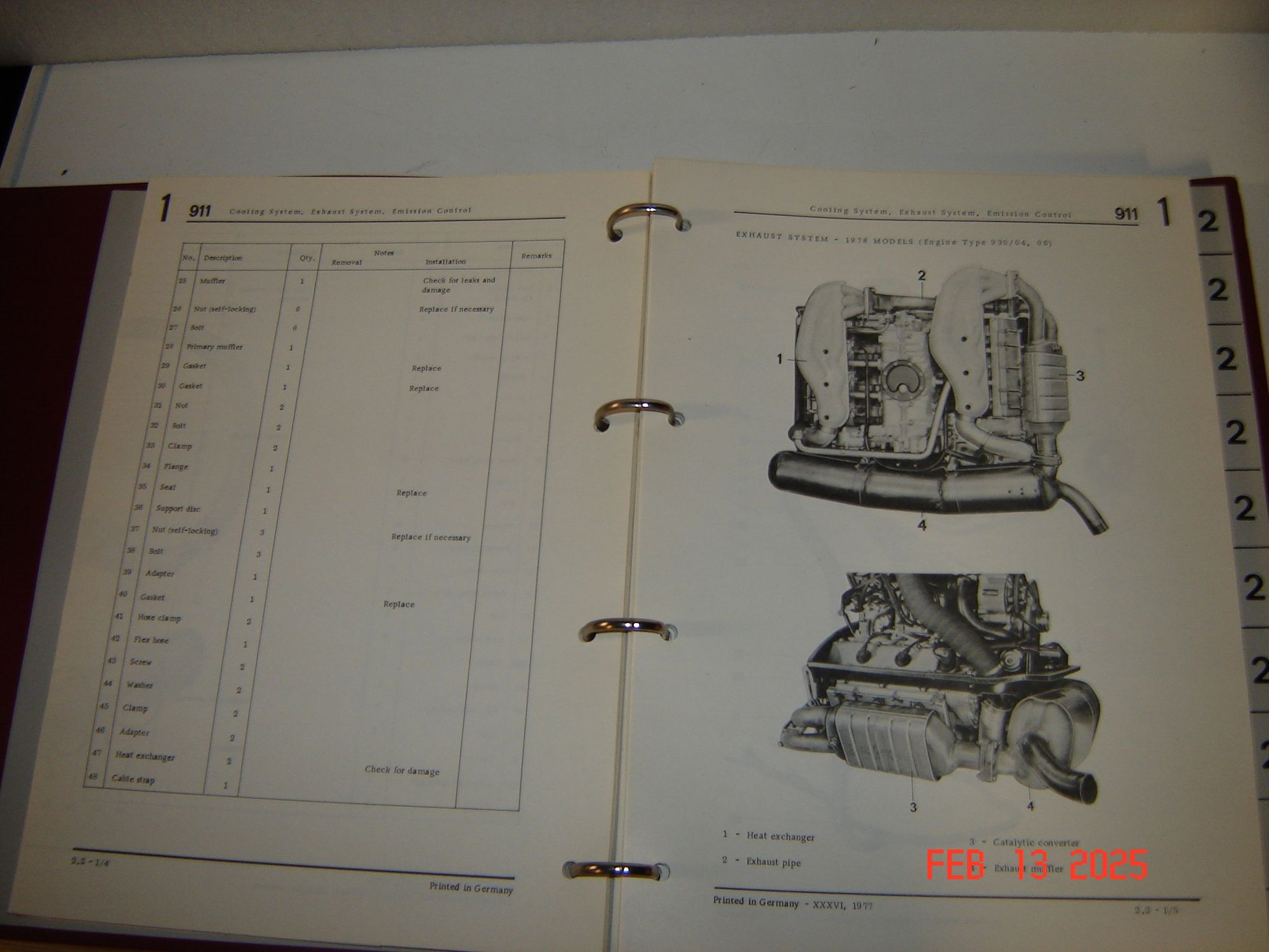 Miscellaneous - 911 Factory Service Manuals 4 Volumes 1972-1982 - Used - 1972 to 1982 Porsche 911 - Pearl River, NY 10965, United States