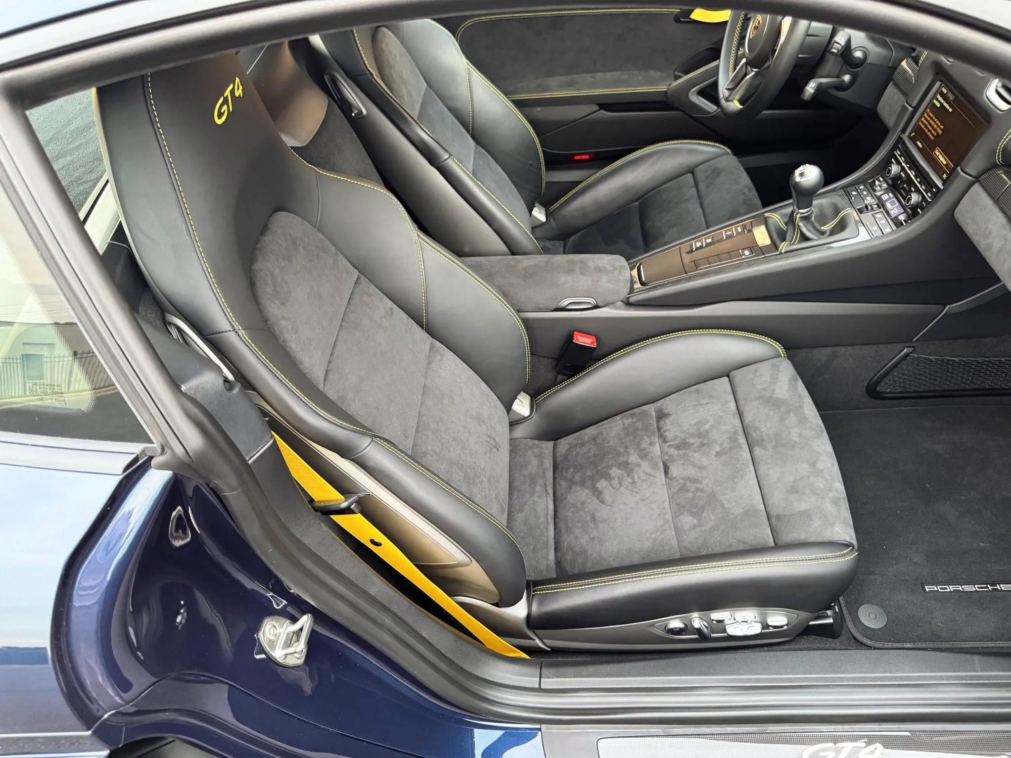 Interior/Upholstery - WTB or trade for LWB seats for Cayman GT4 from 2015 - yellow stitching. - Used - All Years  All Models - Gainesville, FL 32608, United States