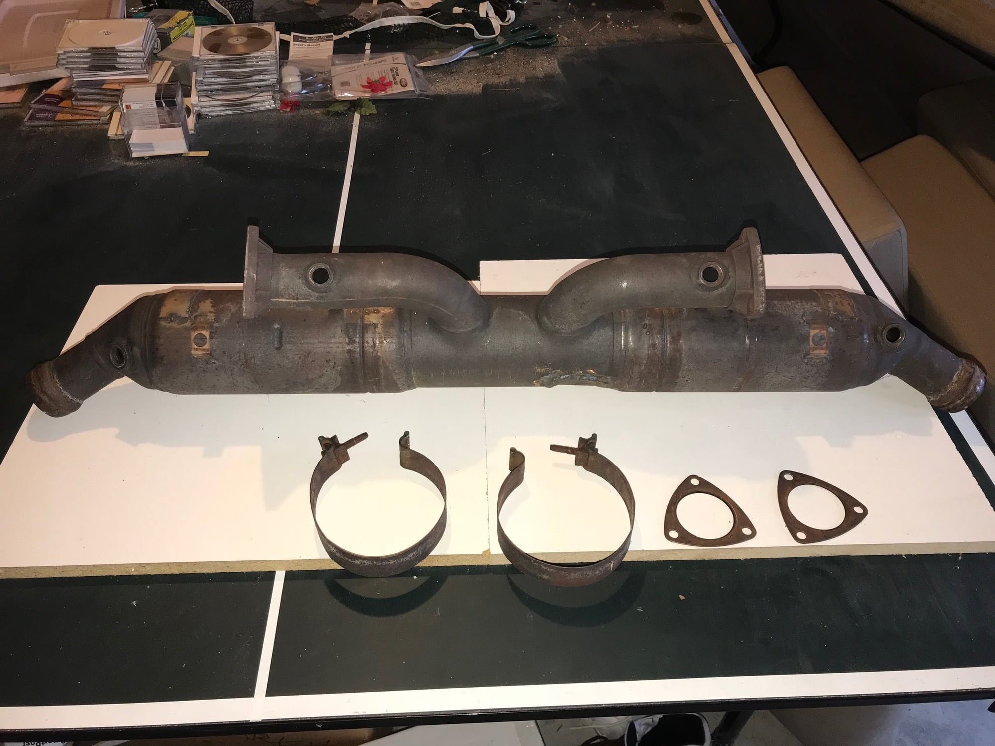 Engine - Exhaust - FS Porsche 993 OEM Gillet Catalytic Converters - Used - 1995 to 1997 Porsche 911 - Dacula, GA 30019, United States