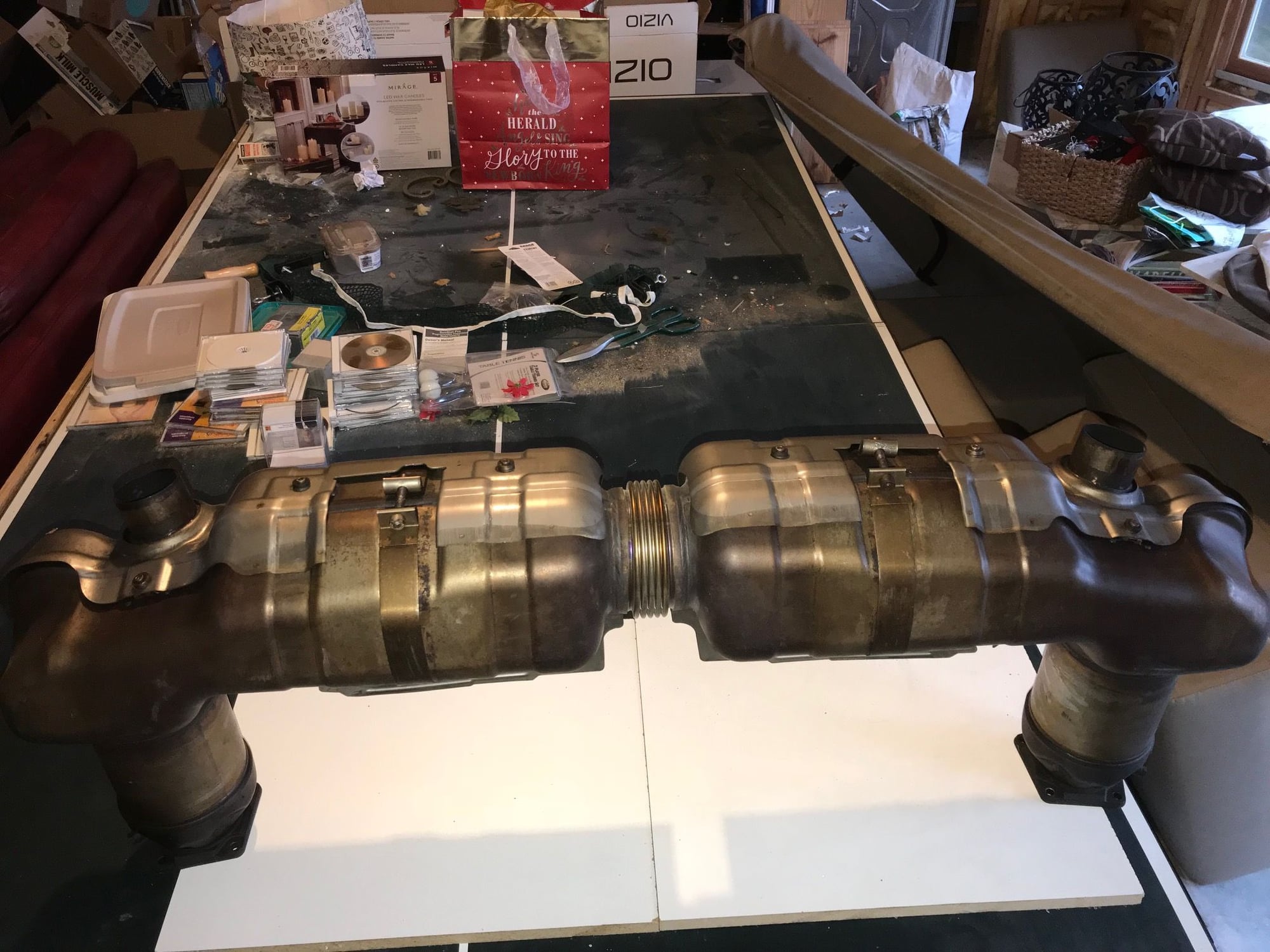 Engine - Exhaust - FS Porsche 997.1 Turbo OEM Exhaust with 17K miles - Used - 2007 to 2008 Porsche 911 - Dacula, GA 30019, United States