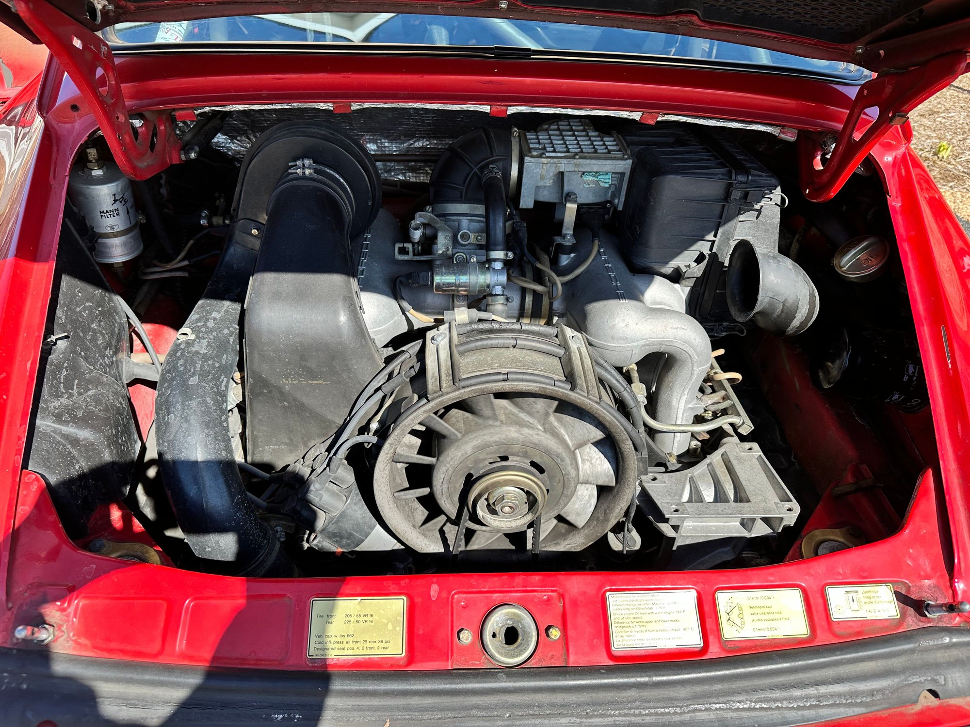 1986 Porsche 911 - 1986 911 Carrera PCA 911Cup car - Used - VIN WP0AB0914GS120246 - 95,000 Miles - 6 cyl - 2WD - Manual - Coupe - Red - Fairfax, VA 22046, United States