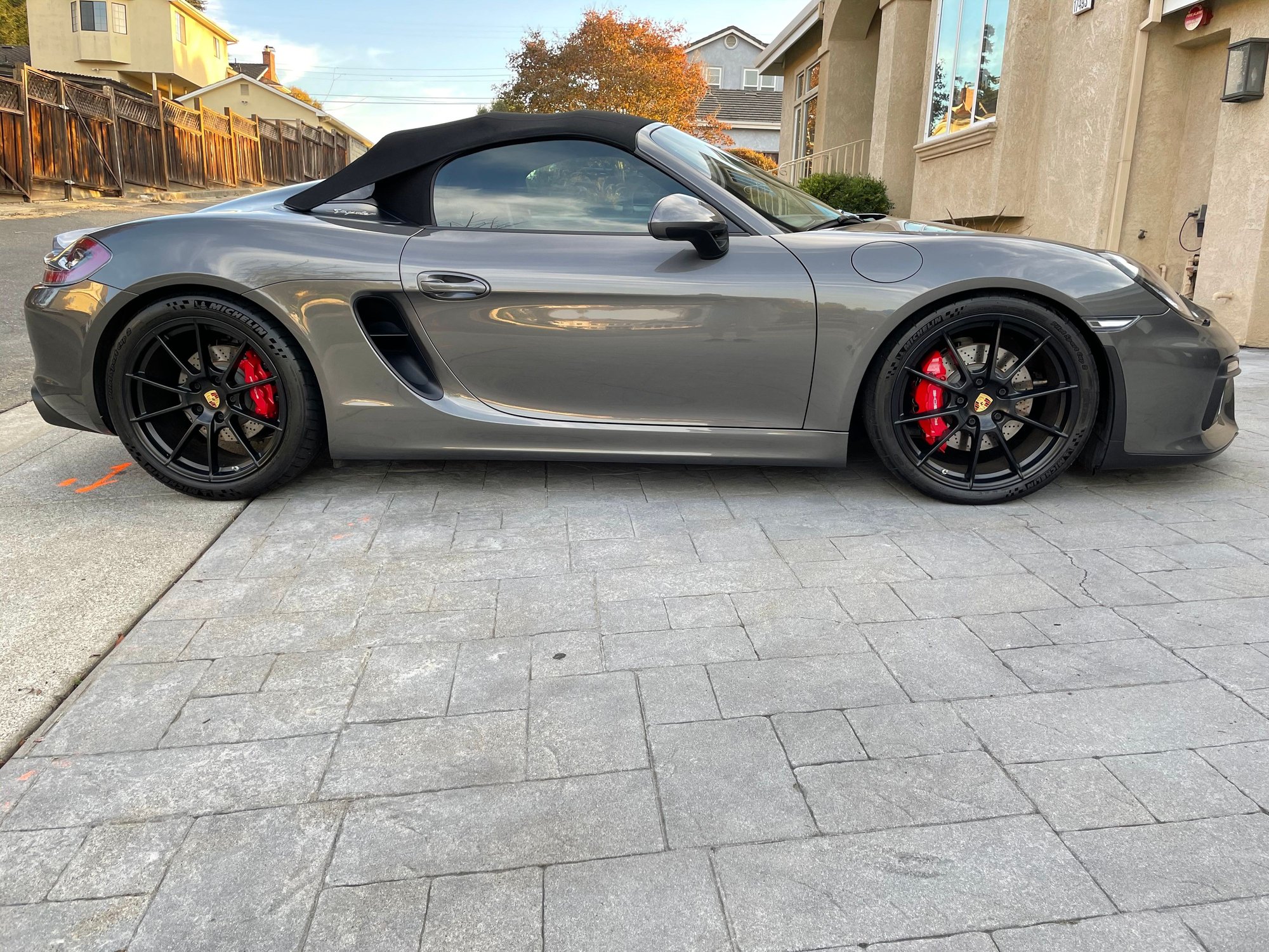 2016 Porsche Boxster - FS: 2016 Boxster Spyder w/LWB in Agate Grey (NorCal) - Used - VIN WP0CC2A89GS152605 - 8,089 Miles - 6 cyl - 2WD - Manual - Convertible - Gray - San Francisco Bay Area, CA 94546, United States