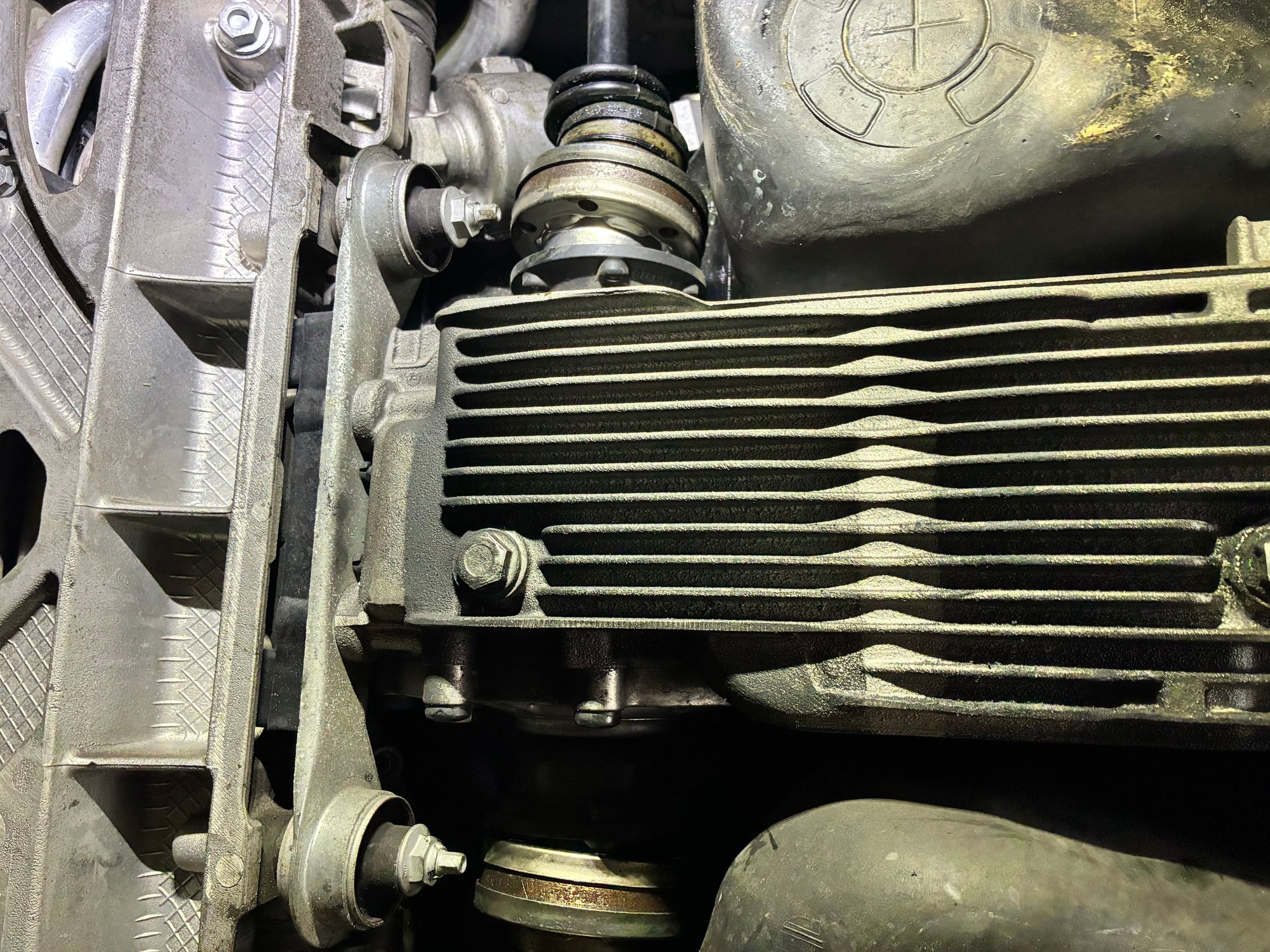Diff re-mounted and axles in place