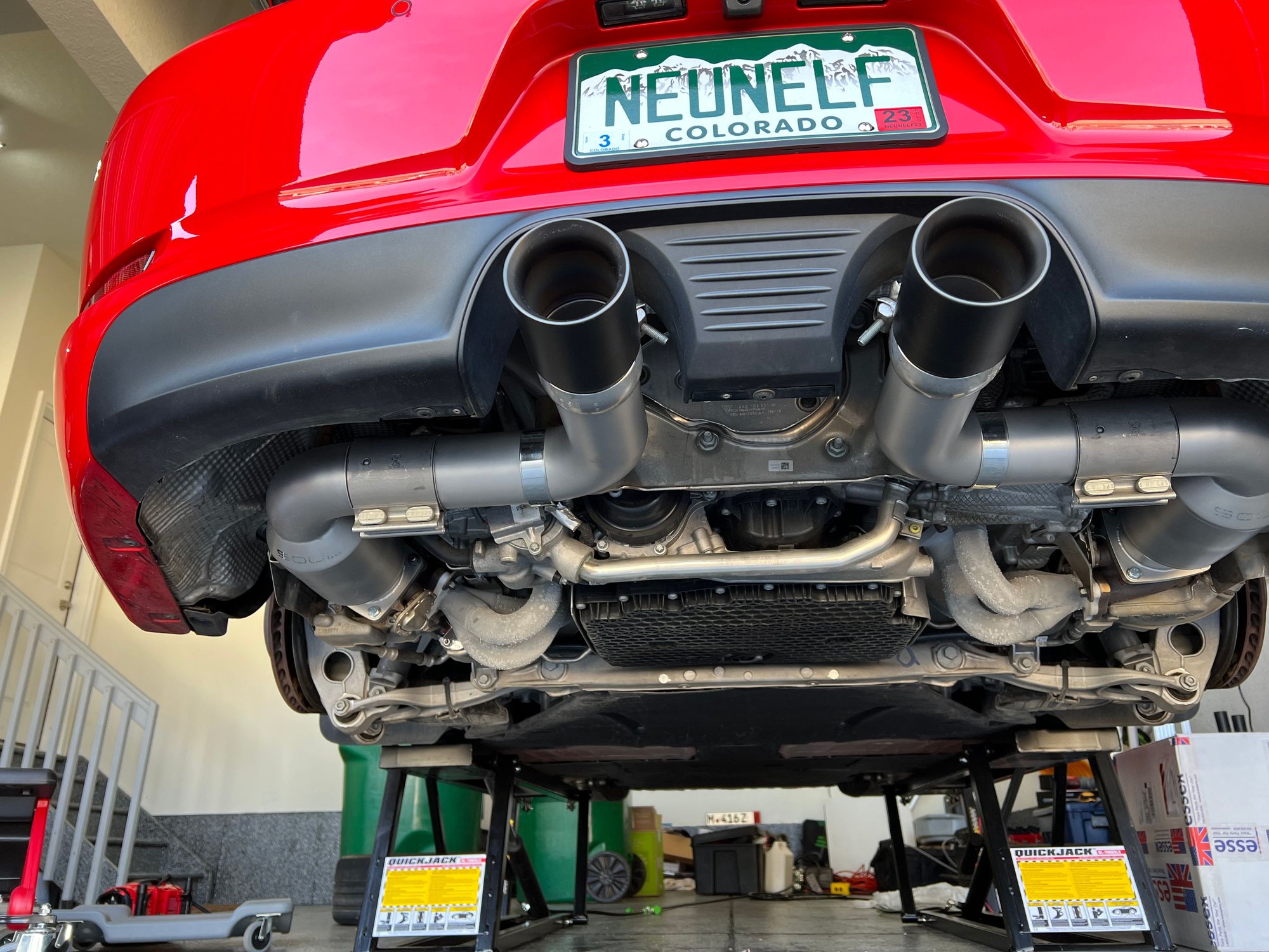 Engine - Exhaust - Soul Performance Porsche 991.2 Carrera (with PSE) Trackback Turbo Back Exhaust - Used - 2017 to 2019 Porsche 911 - Erie, CO 80516, United States