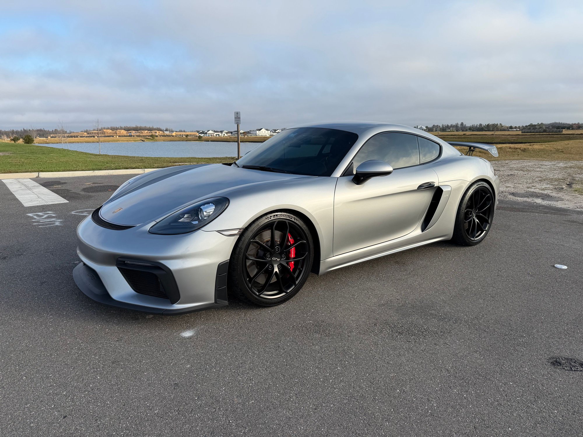 2021 Porsche 718 Cayman - 2021 Porsche 718 GT4 – PDK – Carbon Buckets - Full PPF - Used - VIN WP0AC2A86MS289178 - 8,975 Miles - 6 cyl - 2WD - Automatic - Coupe - Silver - Tampa, FL 33607, United States