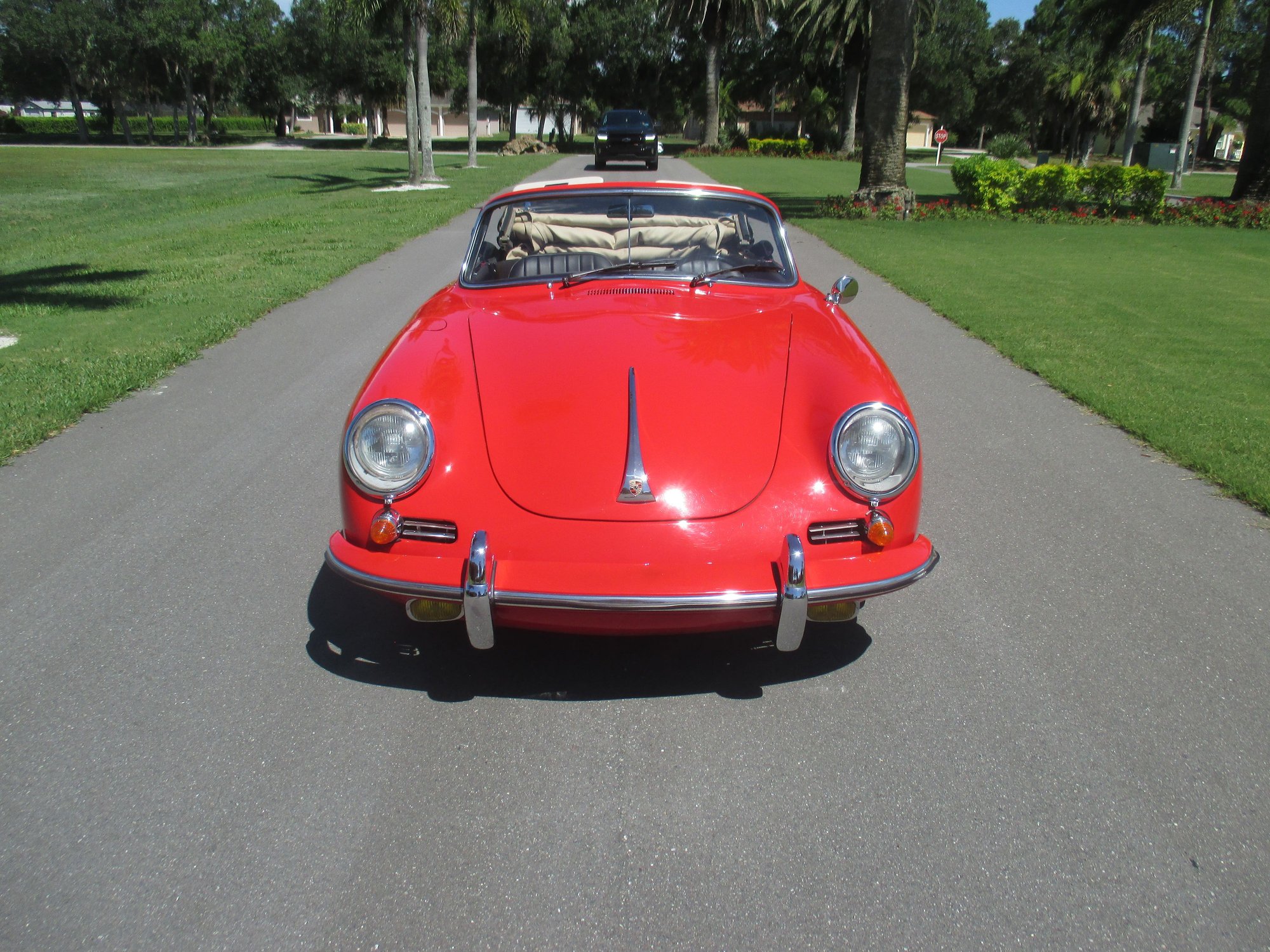 1965 Porsche 356C - 1965 PORSCHE 356 C CABRIOLET - Used - VIN 161994 161994 161 - 22,513 Miles - 4 cyl - 2WD - Manual - Convertible - Red - Nokomis, FL 34275, United States