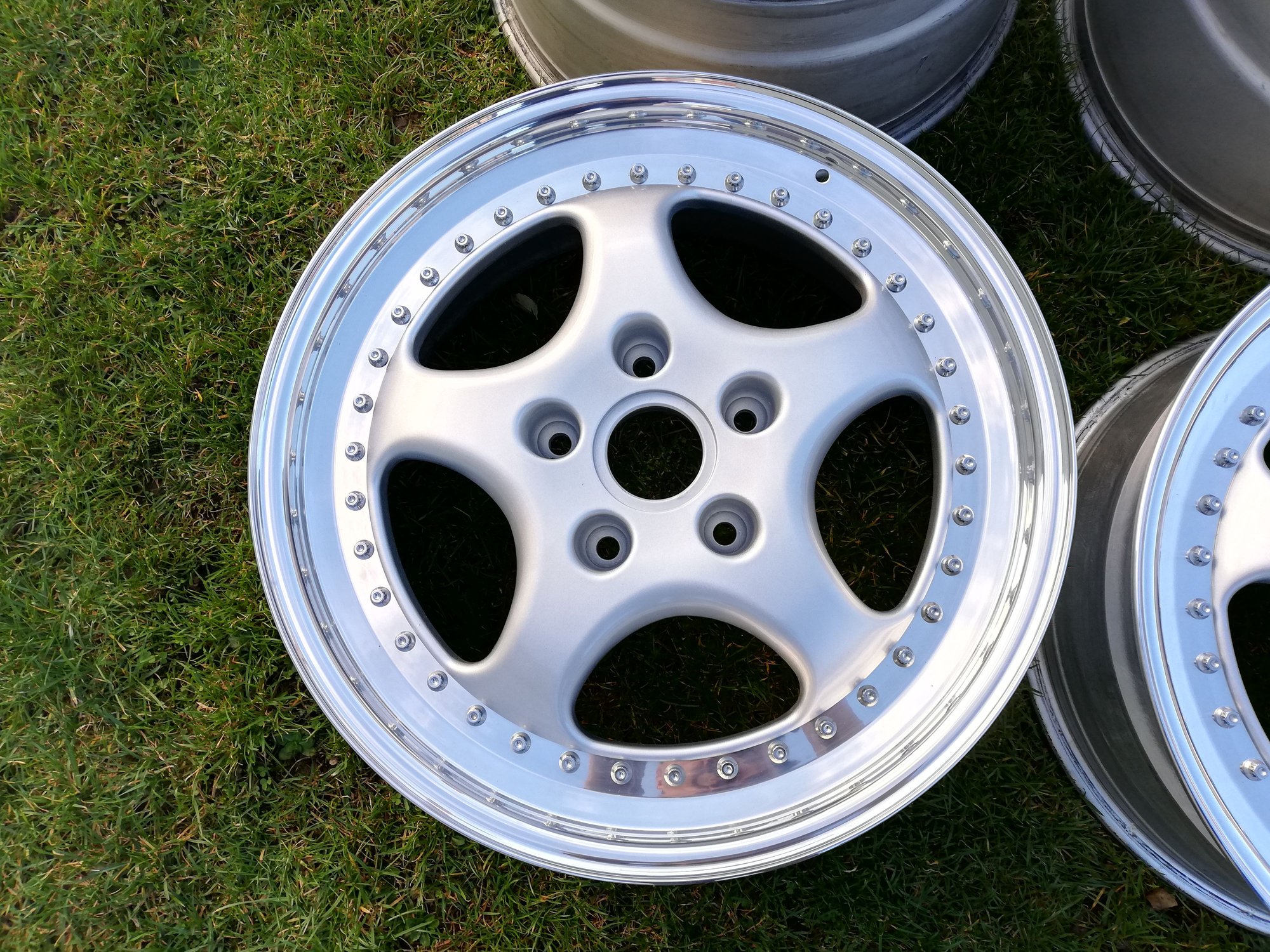 Wheels and Tires/Axles - "Speedline for Porsche" 964 Turbolook RH split wheels 8J 11J 18 inch - Used - 1989 to 2005 Porsche 911 - Quedlinburg, Germany