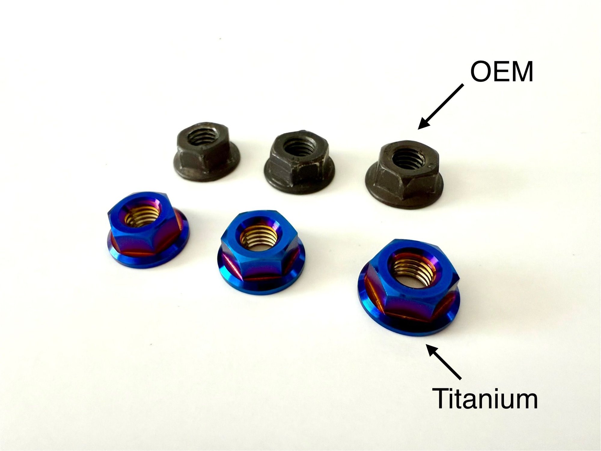 Engine - Exhaust - 911 997 991 GT3 GT3RS Titanium hardware fastener kit for Exhaust Tips - New - Los Angeles, CA 90048, United States