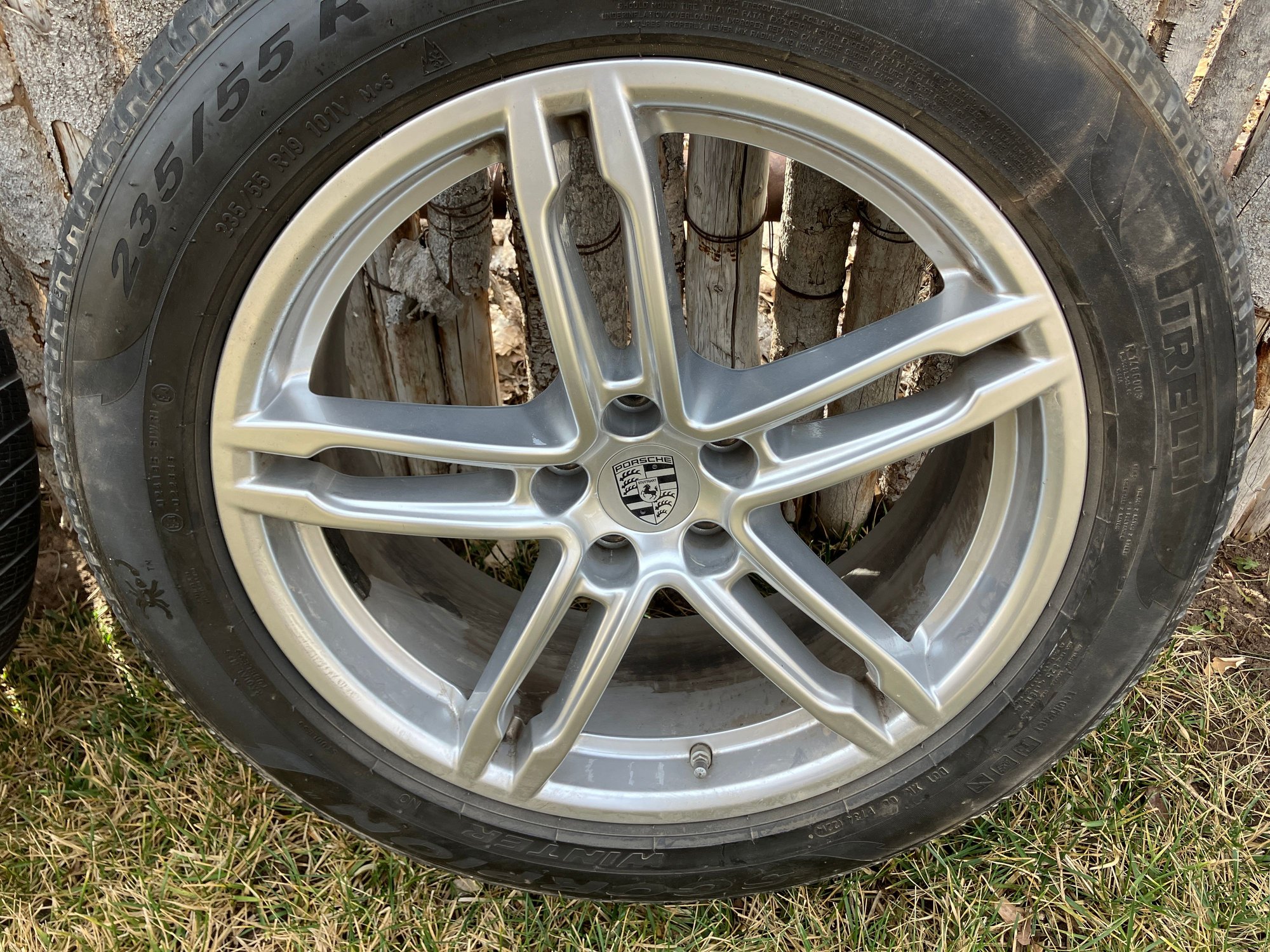 Wheels and Tires/Axles - 19" OEM Porsche Macan rims with Pirelli Scorpion snow tires - Used - All Years  All Models - Corrales, NM 87048, United States