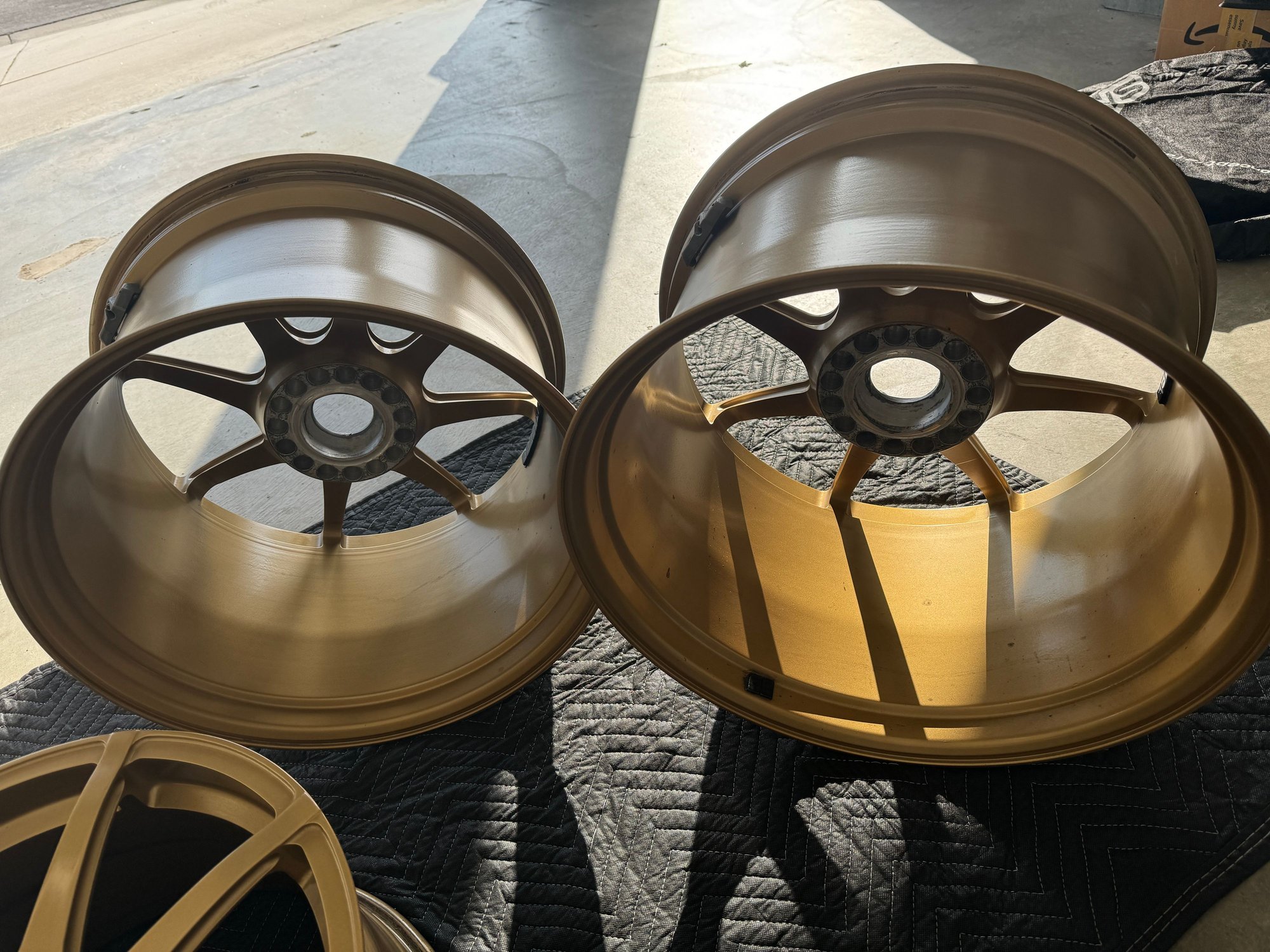 Wheels and Tires/Axles - 19" GMG 130-R 997 GT3 forged lightweight center lock wheels w/TMPS - Used - 2010 to 2011 Porsche 911 - City Of Industry, CA 91789, United States
