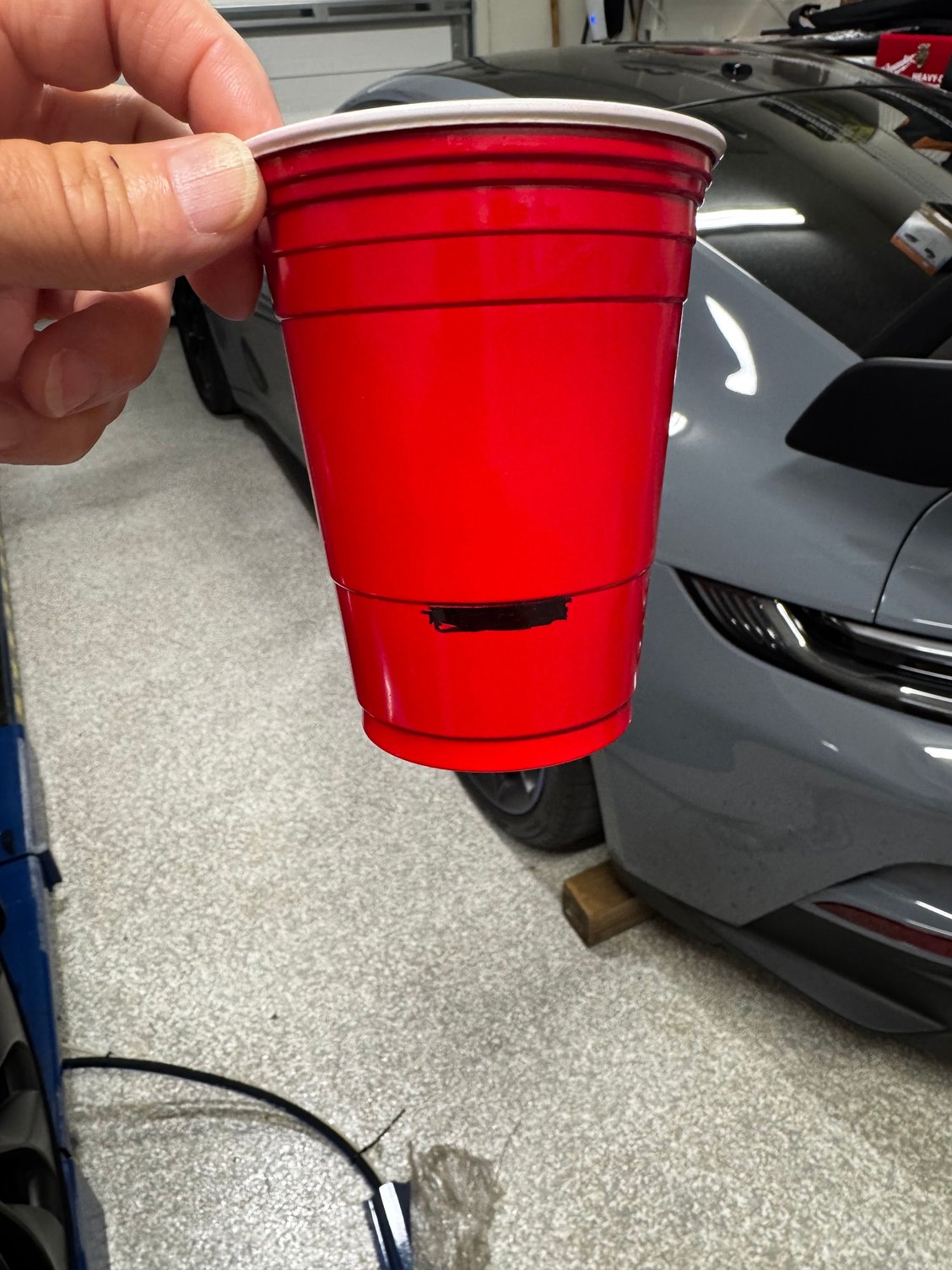 This method works well for me and fits in there without a funnel. I can�t emphasize enough how little you need to move the gauge or the app 25%.