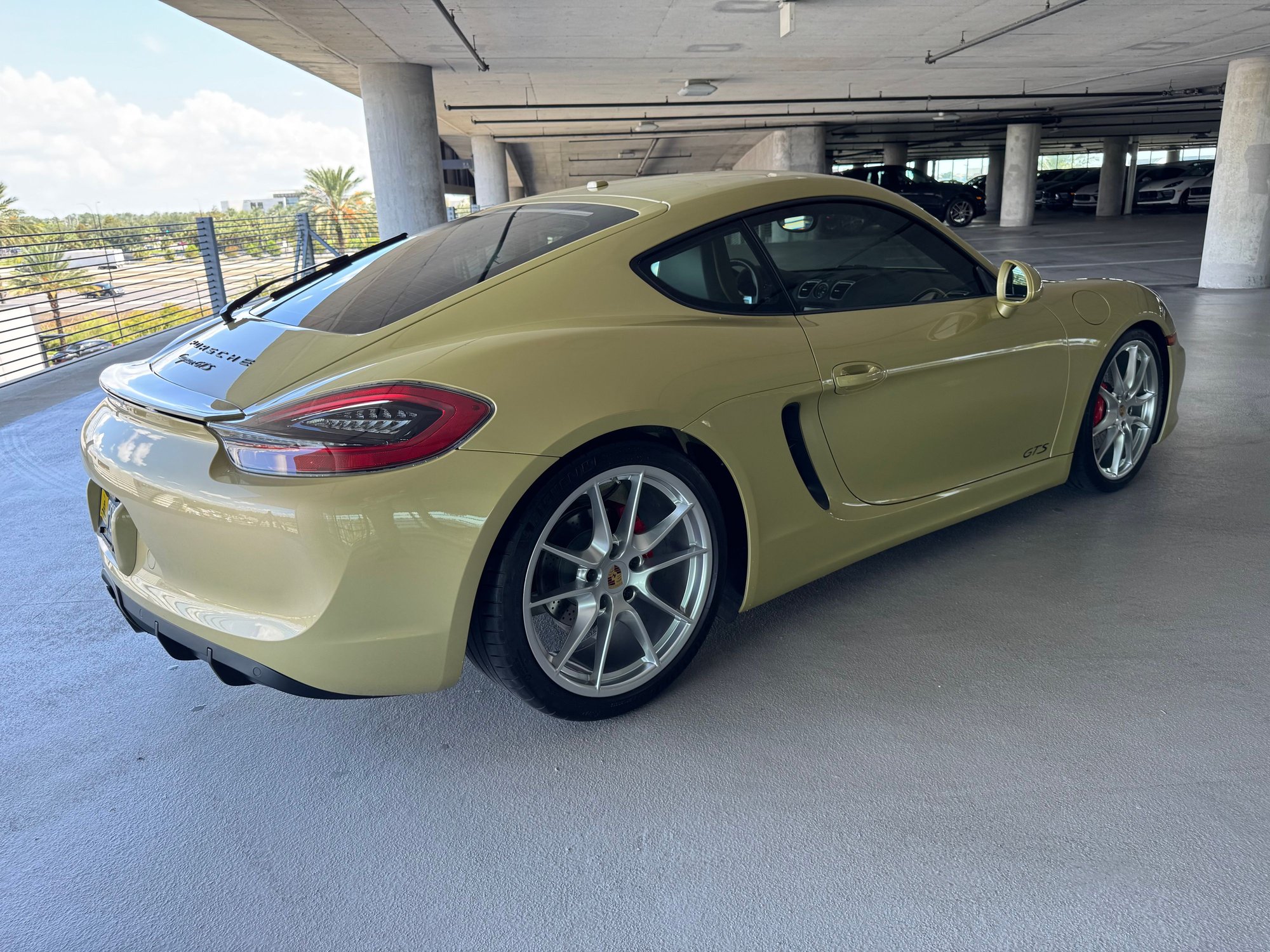 2015 Porsche Cayman - 2015 Cayman GTS Lime Gold Metallic - Used - VIN WP0AB2A80FK184139 - 3,289 Miles - 6 cyl - 2WD - Manual - Coupe - Gold - Orlando, FL 32811, United States
