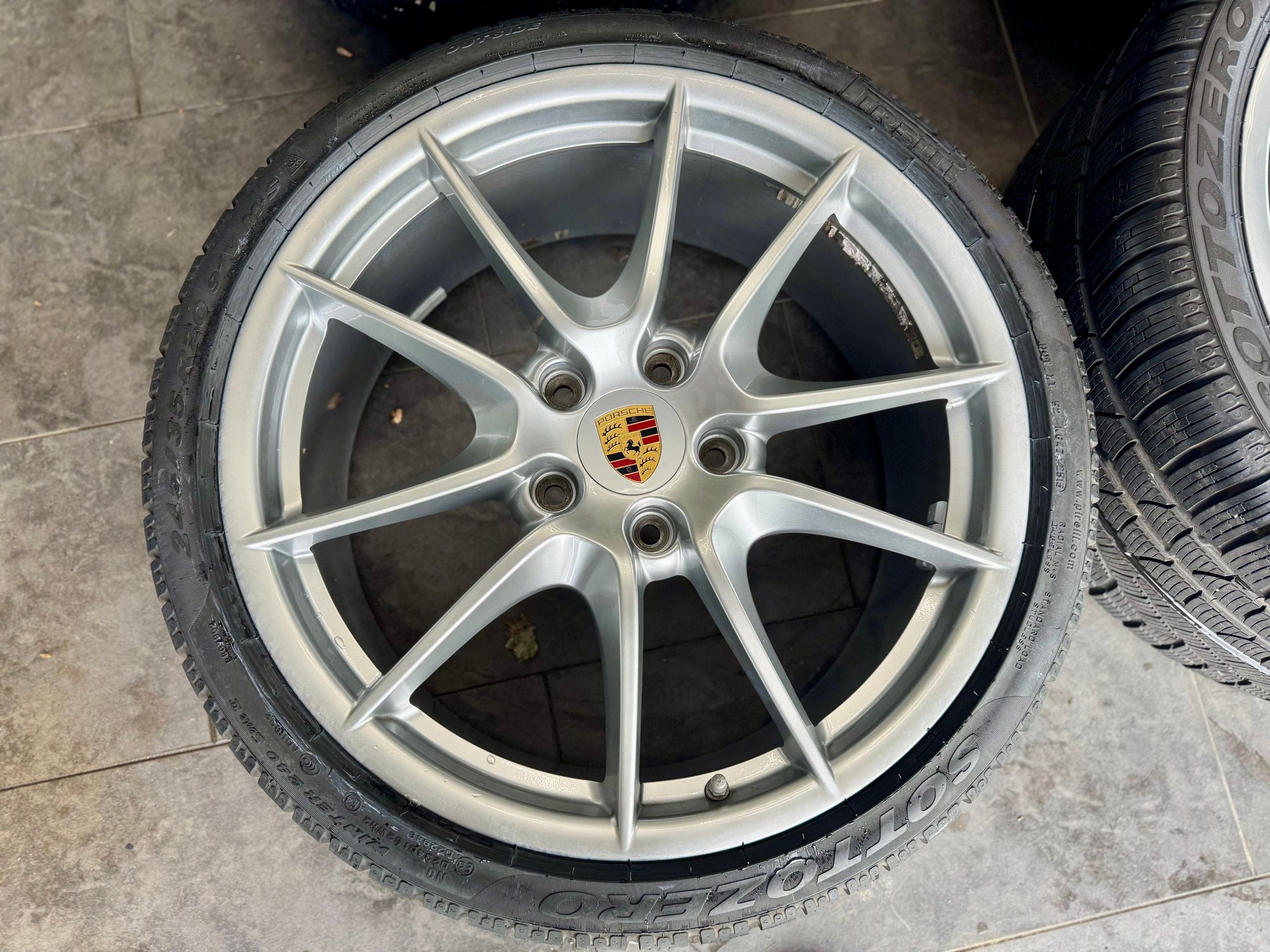 Wheels and Tires/Axles - Carrerra S Wheels with nearly new tires - Used - 2012 to 2016 Porsche 911 - Exton, PA 19341, United States