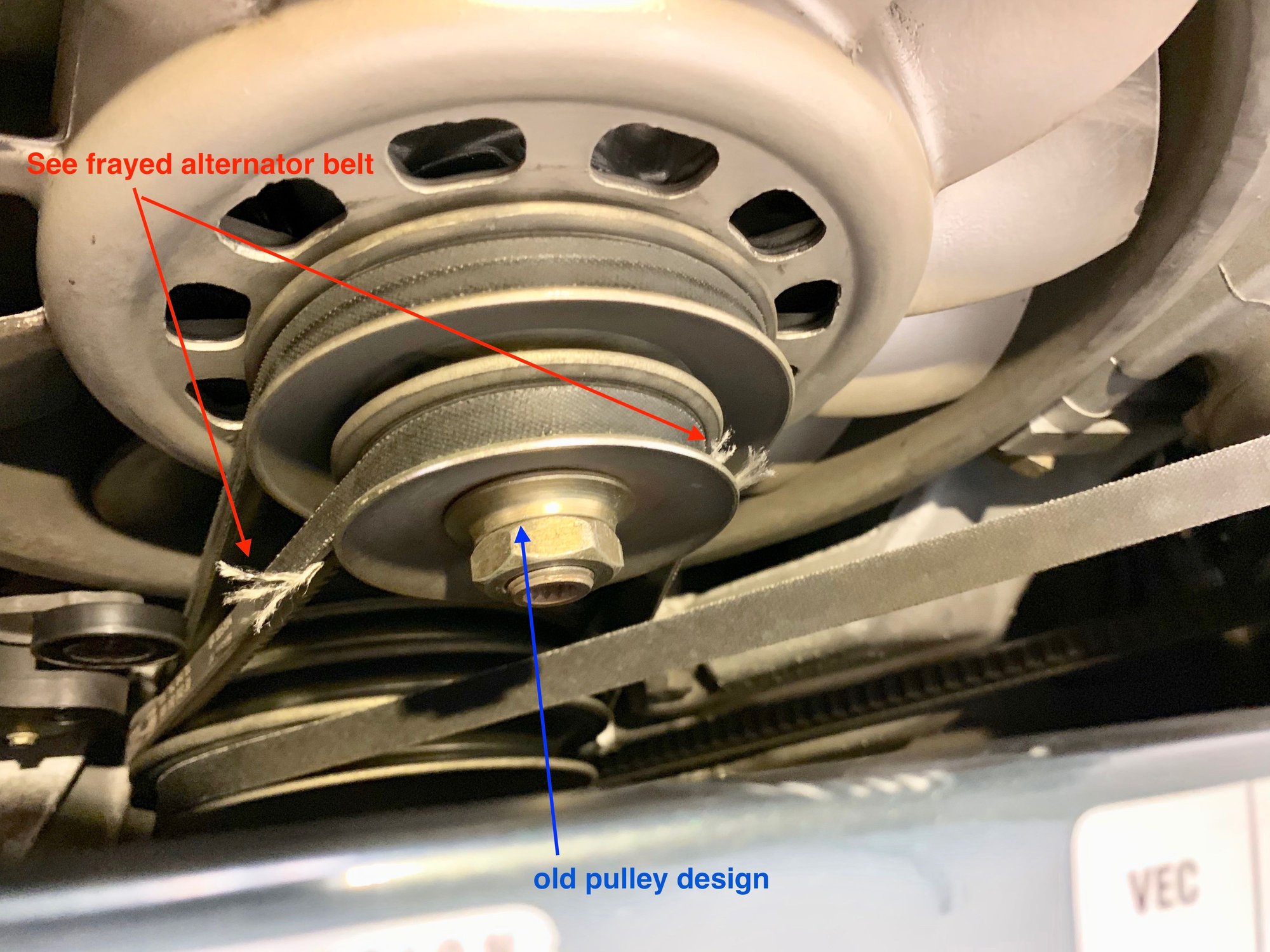 Premature Alternator Belt Wear? Rennlist Porsche Discussion Forums
