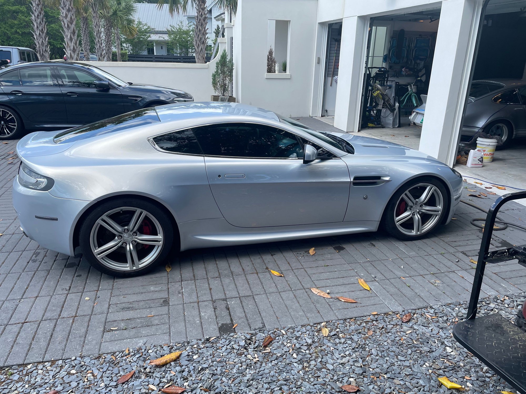 2010 Aston Martin V8 Vantage - 2010 Aston Martin V8 Vantage Manual Charleston, SC - Used - VIN SCFEBBAC8AGC13649 - 21,000 Miles - 8 cyl - 2WD - Manual - Coupe - Silver - Mount Pleasant, SC 29464, United States