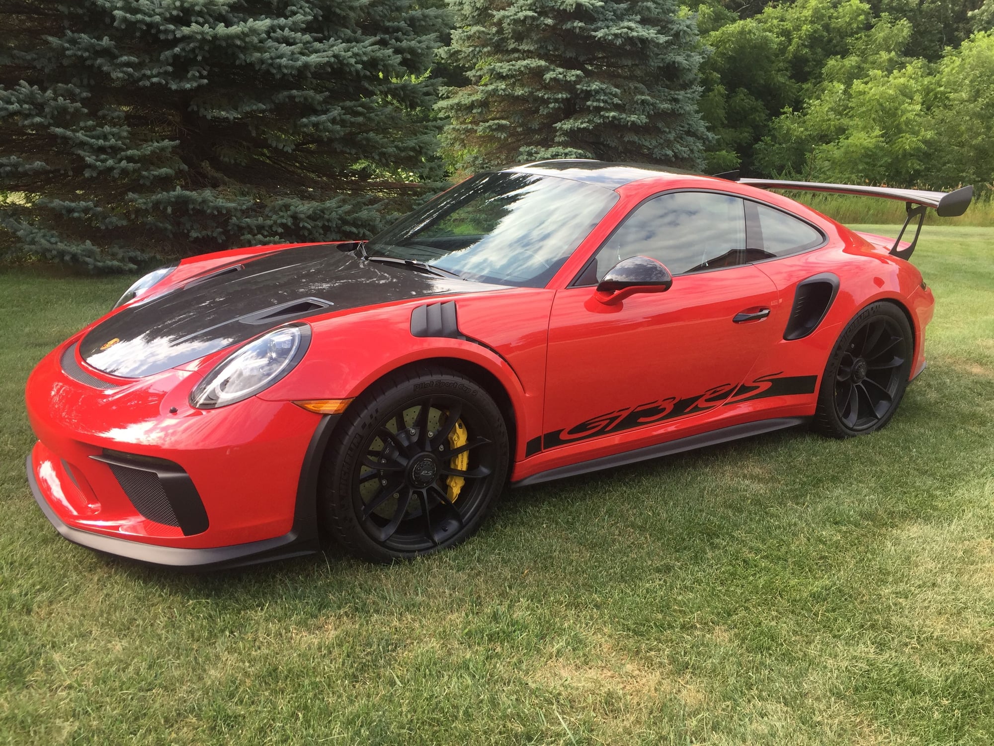 2019 Porsche GT3 - 2019 GT3RS Guard Red with Weissach Package, 225 Miles, Free Xpel Full Body Wrap - Used - VIN WP0AF2A9KS167412 - 225 Miles - 6 cyl - 2WD - Automatic - Coupe - Red - Milwaukee, WI 53201, United States