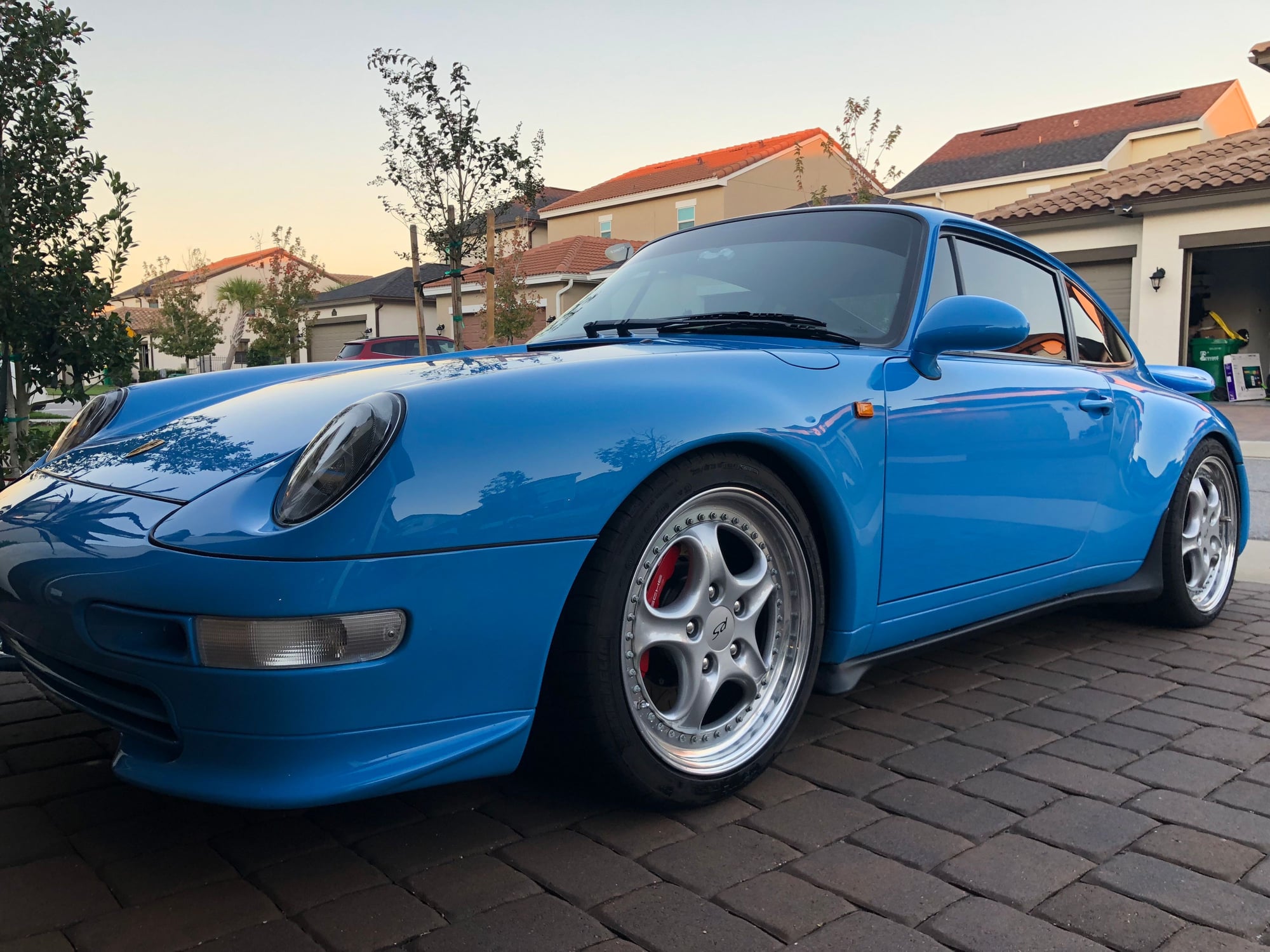 1995 Porsche 911 - 1995 Carrera RS Clone - Used - VIN WP0AA2999SS323842 - 7,200 Miles - 6 cyl - 2WD - Manual - Coupe - Blue - Melbourne, FL 32940, United States