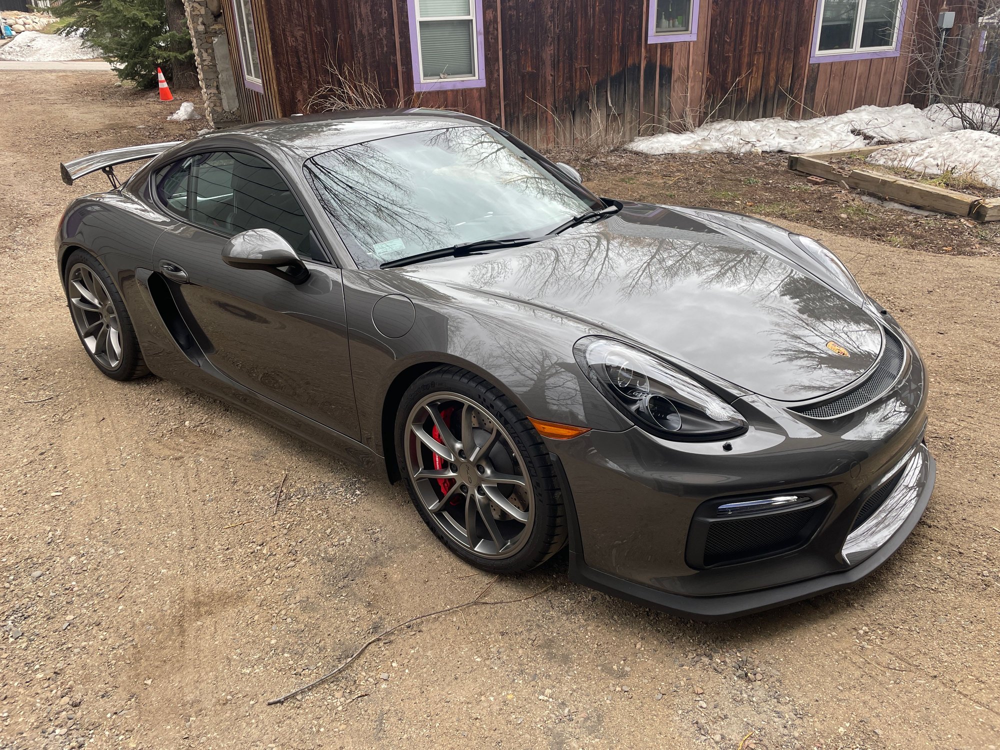 2016 Porsche Cayman GT4 - 2016 Porsche Cayman GT4 Agate 1800 Miles LWB - Used - VIN WP0AC2A81GK191681 - 1,800 Miles - 6 cyl - 2WD - Manual - Coupe - Gray - Steamboat Springs, CO 80487, United States