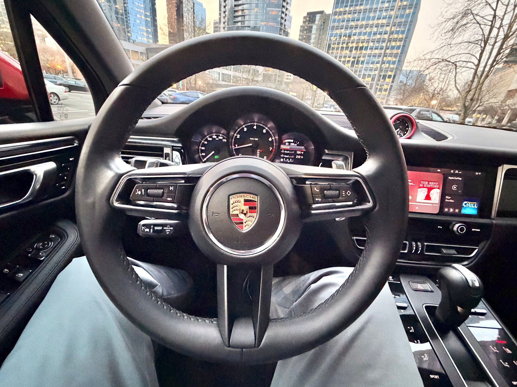 Steering/Suspension - Heated Leather Steering Wheel from 2024 Macan - Used - 2019 to 2026 Porsche Macan - Fall City, WA 98024, United States