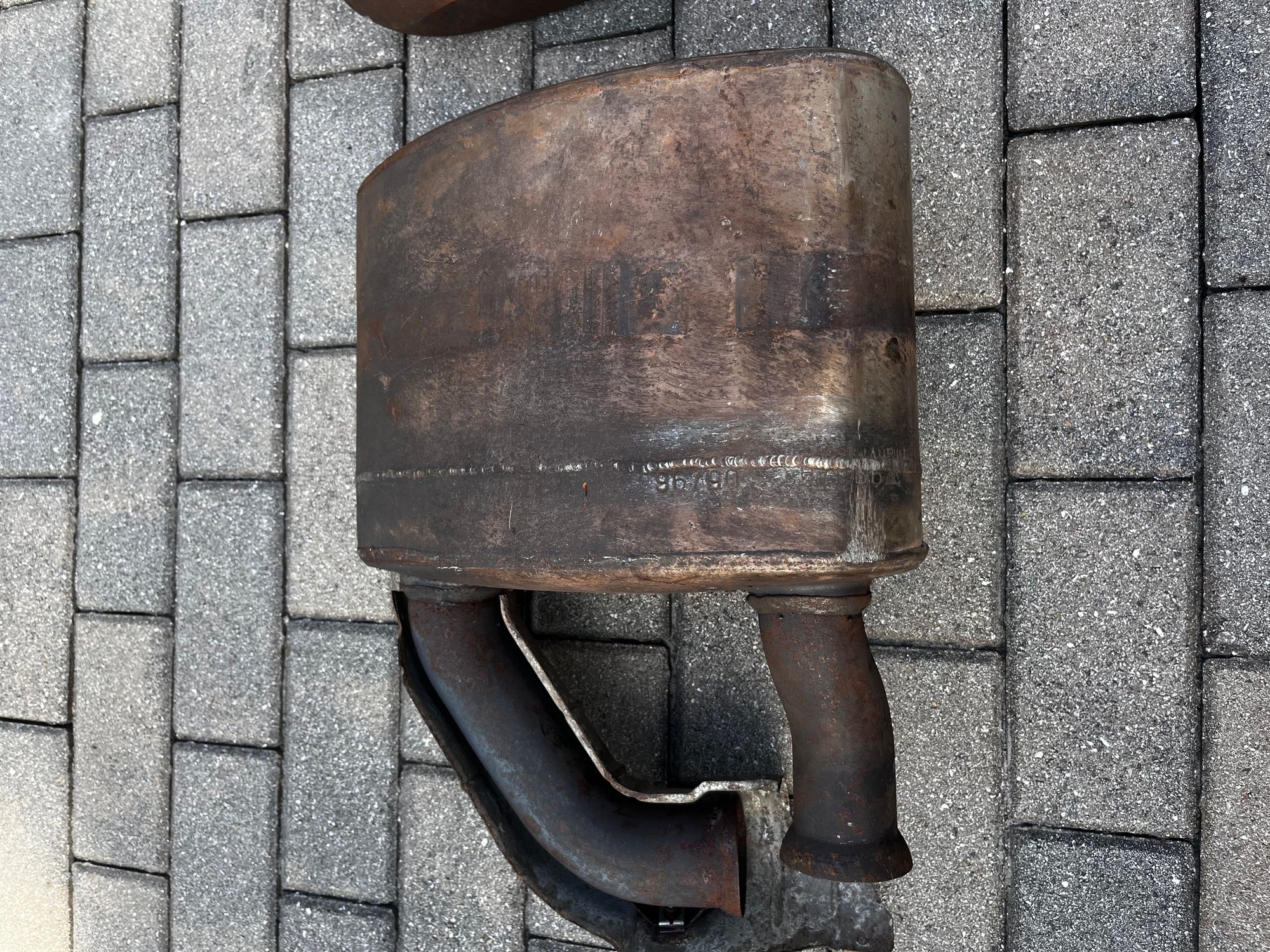 Engine - Exhaust - 993 RSR (Robin Sun) mufflers - Used - 1995 to 1998 Porsche 911 - Tampa, FL 33629, United States