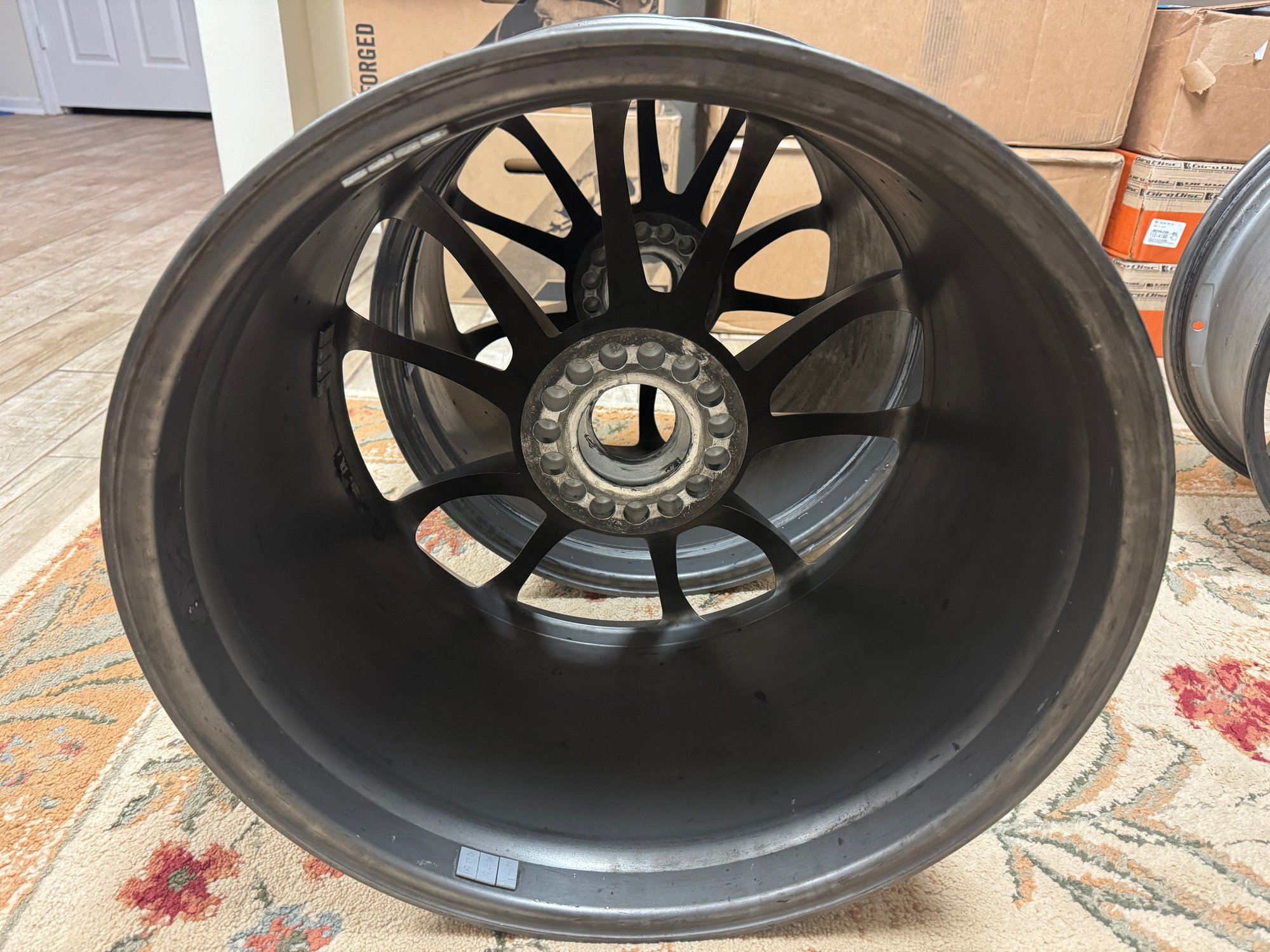 Wheels and Tires/Axles - 991 GT3 Satin Platinum OEM Wheels 20X12 20X9 - Used - -1 to 2027  All Models - Burke, VA 22015, United States