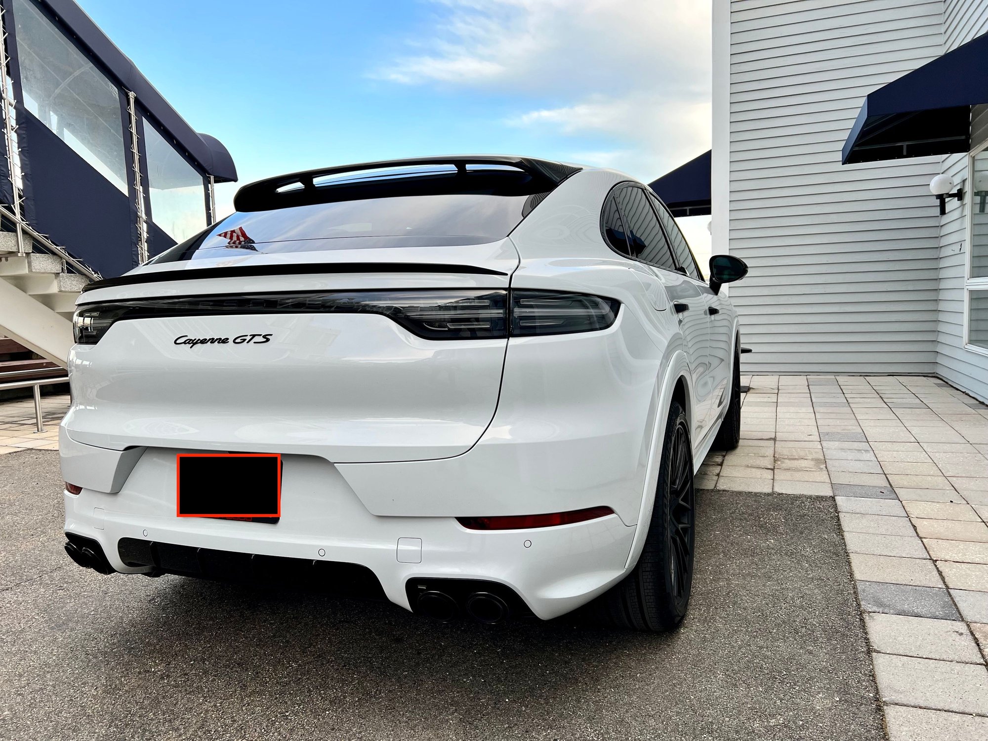 2022 Porsche Cayenne - 2022 Cayenne Coupe GTS White, Graphite/Chalk Interior, Premium, Assistance & More - Used - VIN WP1BG2AY8NDA55735 - 30,500 Miles - 8 cyl - AWD - Automatic - SUV - White - Boston, MA 02129, United States