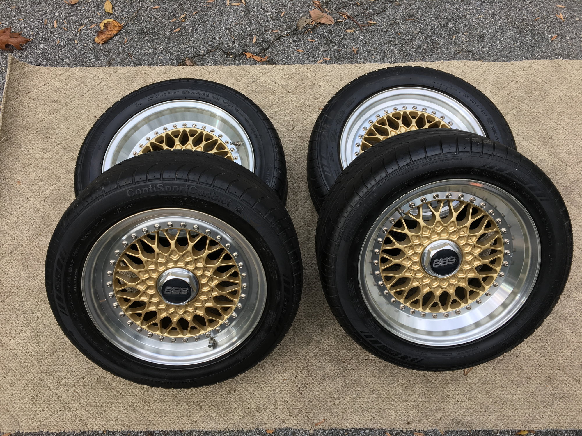 gold bbs rs wheels
