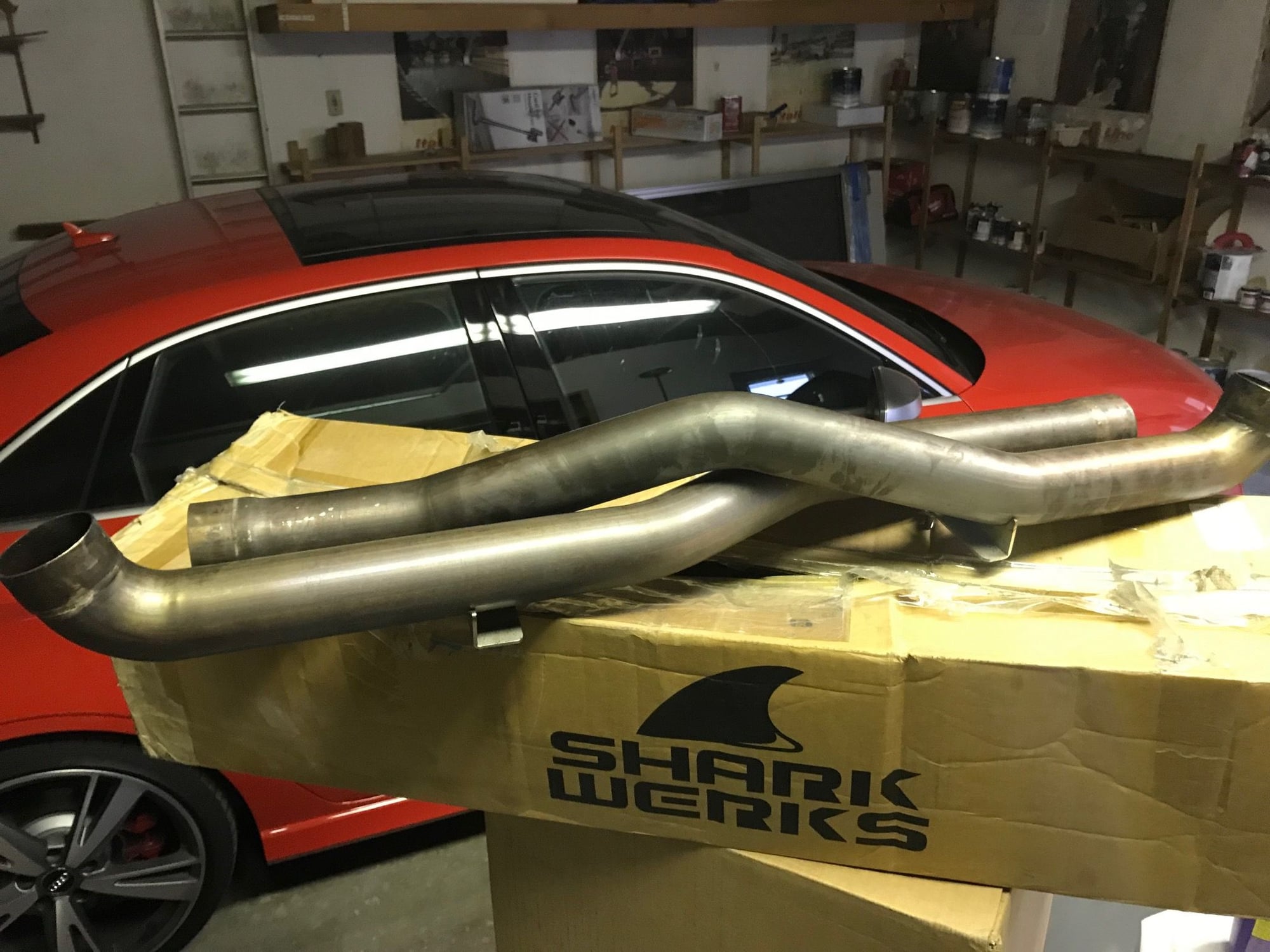 Engine - Exhaust - Shark Werks Exhaust 997.2 Turbo/ Turbo S - Used - 2010 to 2012 Porsche 911 - Los Angeles, CA 90008, United States