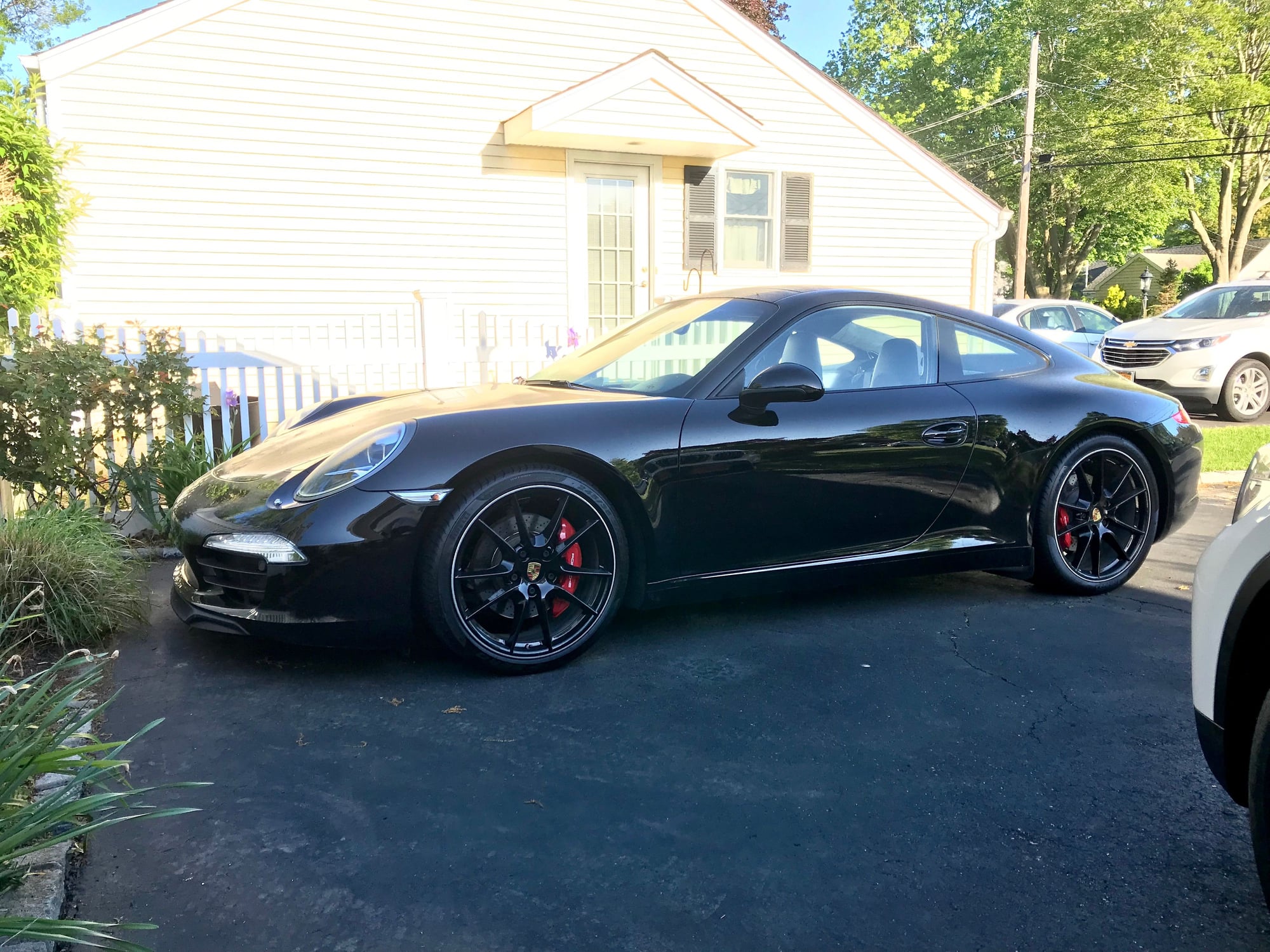 Wheels and Tires/Axles - WTT: Factory black 991.1 Carrera S narrow body wheels for silver or platinum - Used - 2012 to 2019 Porsche 911 - Sayville, NY 11782, United States