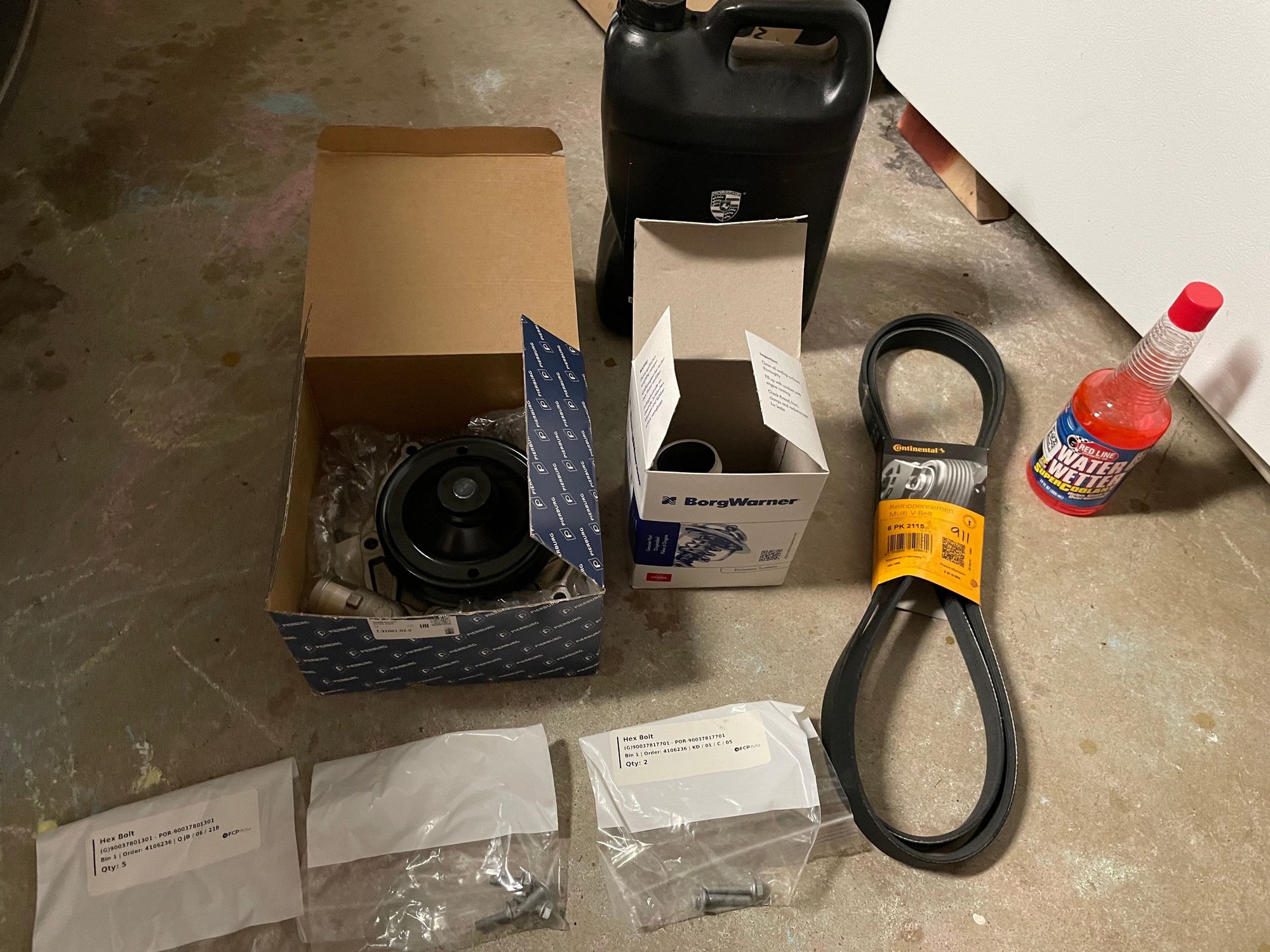 Miscellaneous - 996 Complete Water Pump & Thermostat Kit - New - 2001 to 2004 Porsche 911 - Raleigh, NC 27560, United States