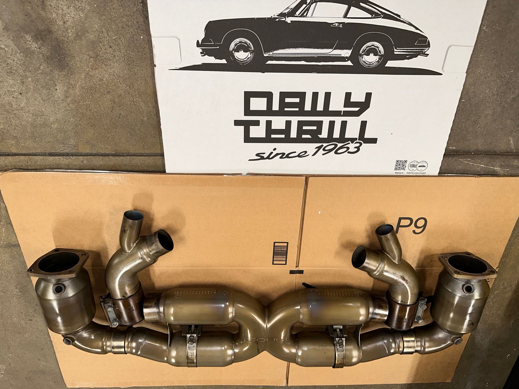 Engine - Exhaust - Soul Performance Exhaust - Sport X-Pipe Exhaust System 991.1 991.2 Turbo/TurboS - Used - 2013 to 2019 Porsche 911 - Sf, CA 94104, United States