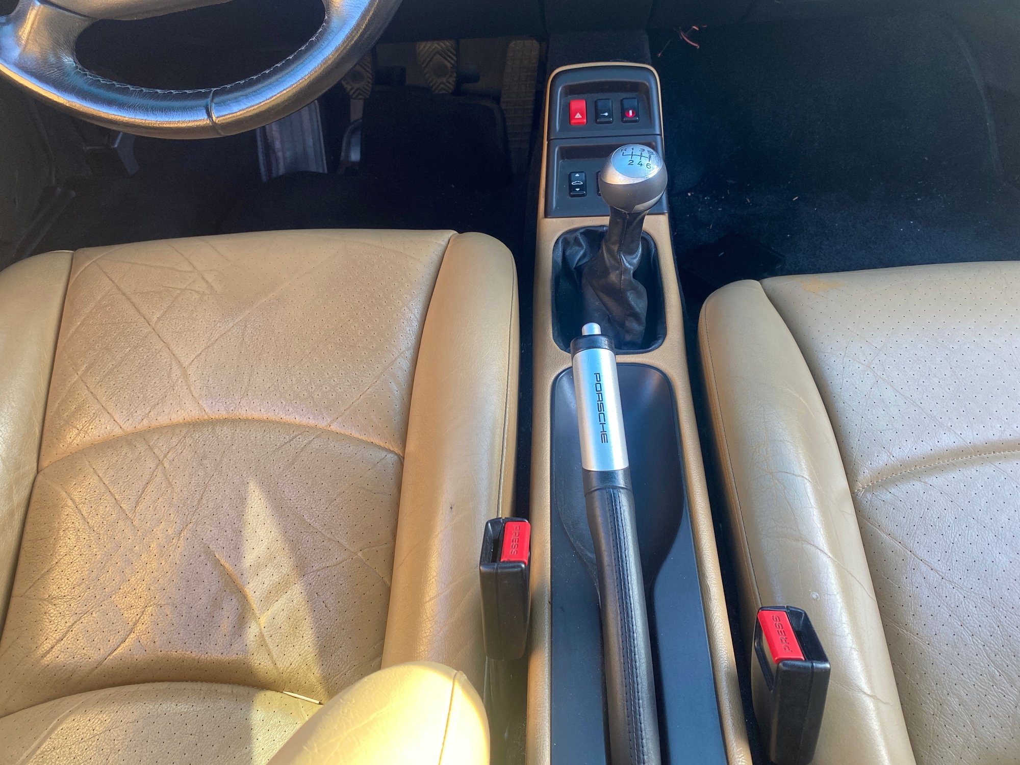 Interior/Upholstery - Porsche 993 front seats Cashmere tan 8way / 8way - Used - 1995 to 1998 Porsche 911 - San Carlos, CA 94070, United States