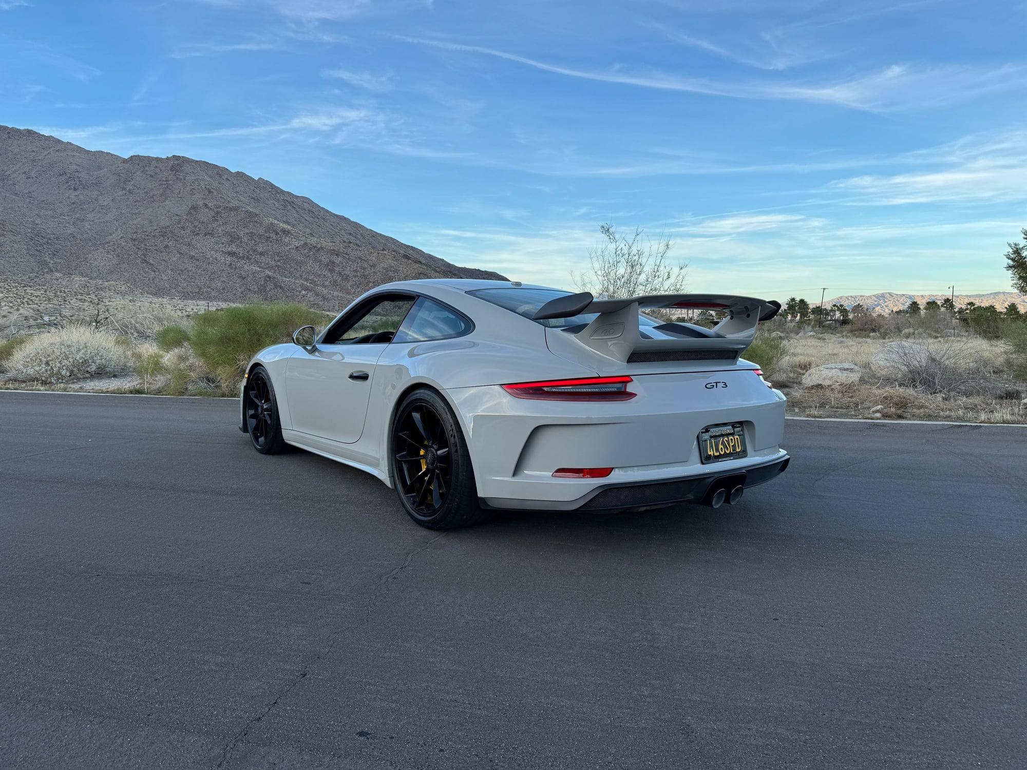 2018 Porsche GT3 - 2018 991.2 GT3 - Chalk on Black, 6 Speed, LWBS, PCCBs, FAL - dream spec! - Used - VIN WP0AC2A90JS175679 - 20,400 Miles - 6 cyl - Manual - Coupe - Gray - Palm Springs, CA 92234, United States