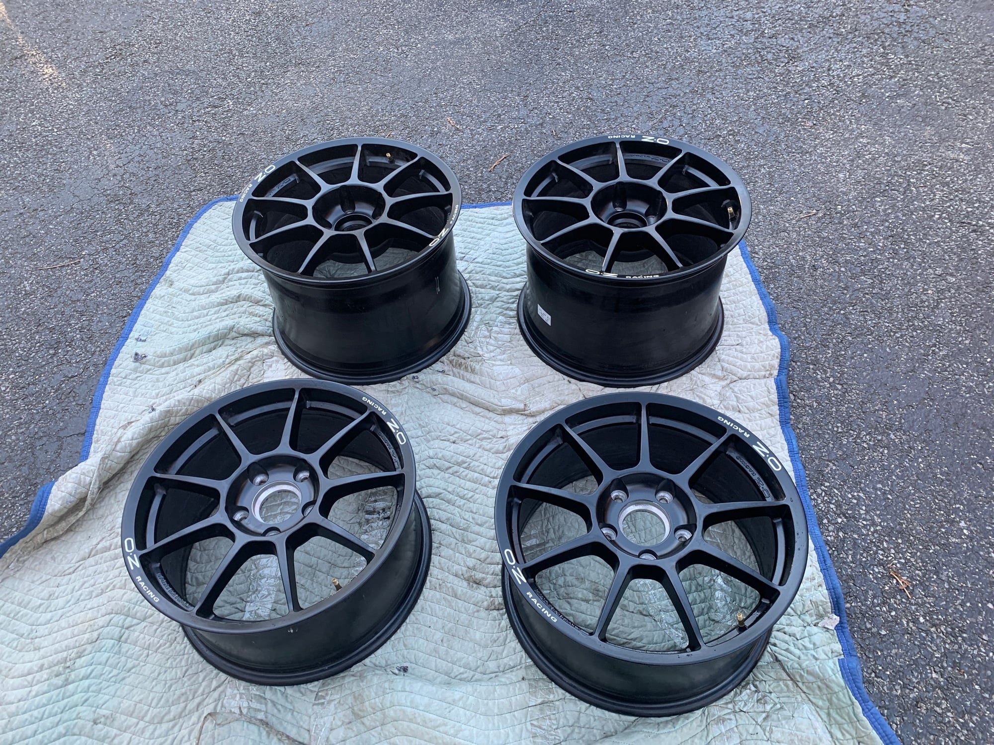 Wheels and Tires/Axles - 18 Inch OZ Challenge Wheels in Black 997 NB or GT3 **FREE SHIPPING***2 sets $1000/Set - Used - 2005 to 2011 Porsche 911 - Syosset, NY 11791, United States