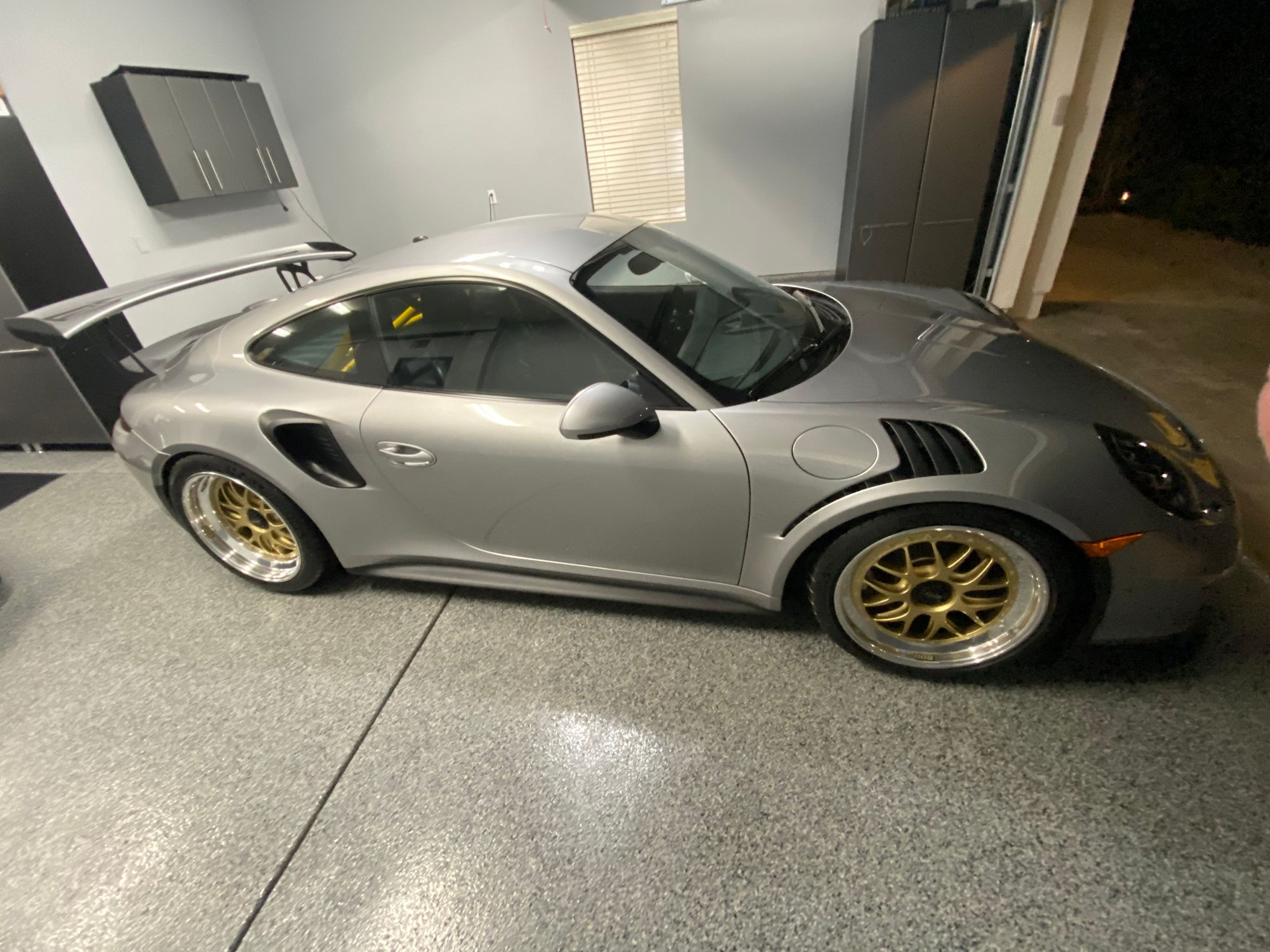 Wheels and Tires/Axles - 19" GOLD BBS E07 991 GT3RS Specification 19X10 front 19x13 Rear CUP 2 Tires TPMS incl - Used - 0  All Models - Northridge, CA 91326, United States