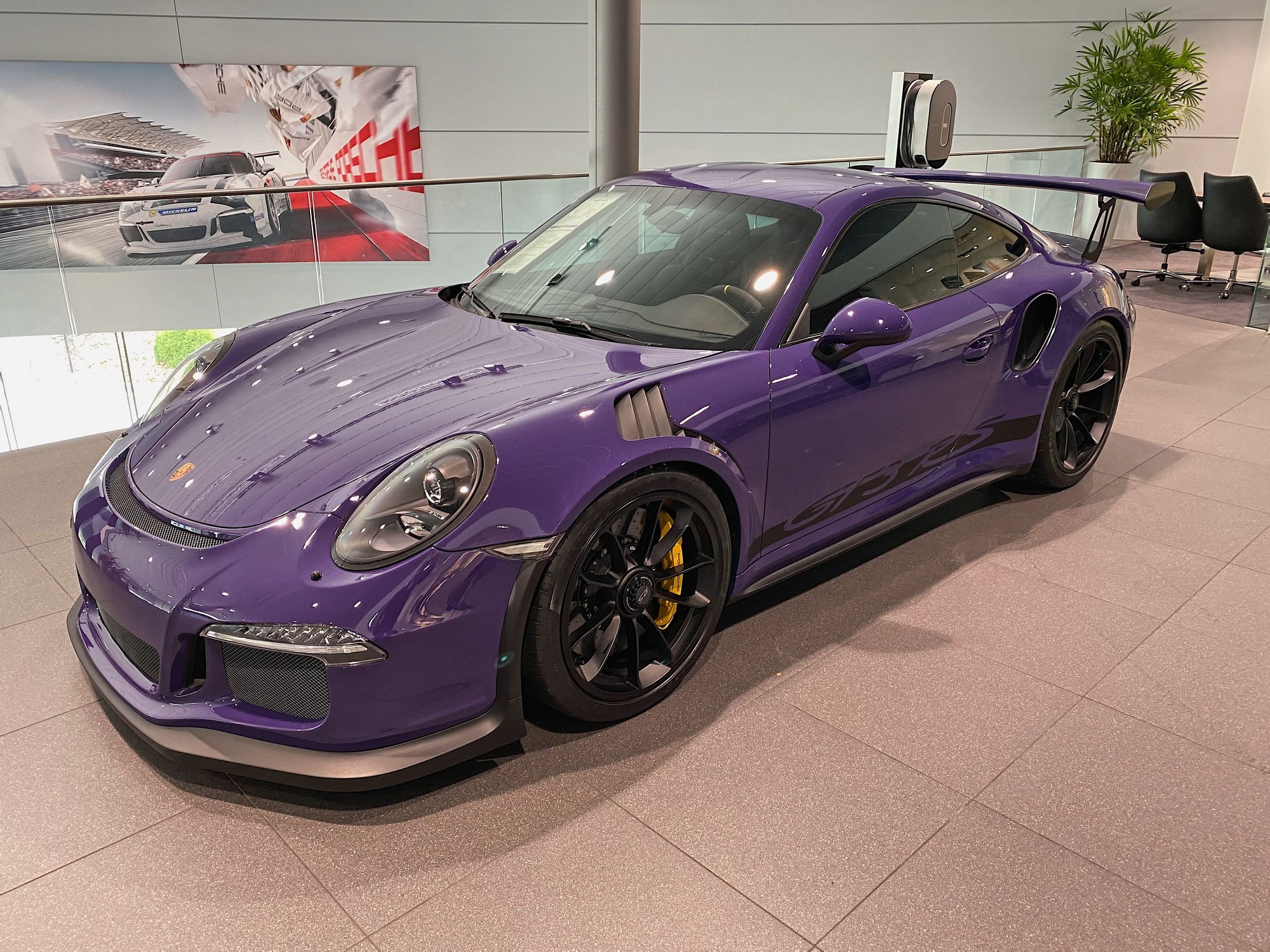 2016 Porsche GT3 - 16 Ultraviolet GT3 RS Certified Pre Owned - Used - VIN WP0AF2A98GS193315 - 4,359 Miles - Atlanta, GA 30360, United States