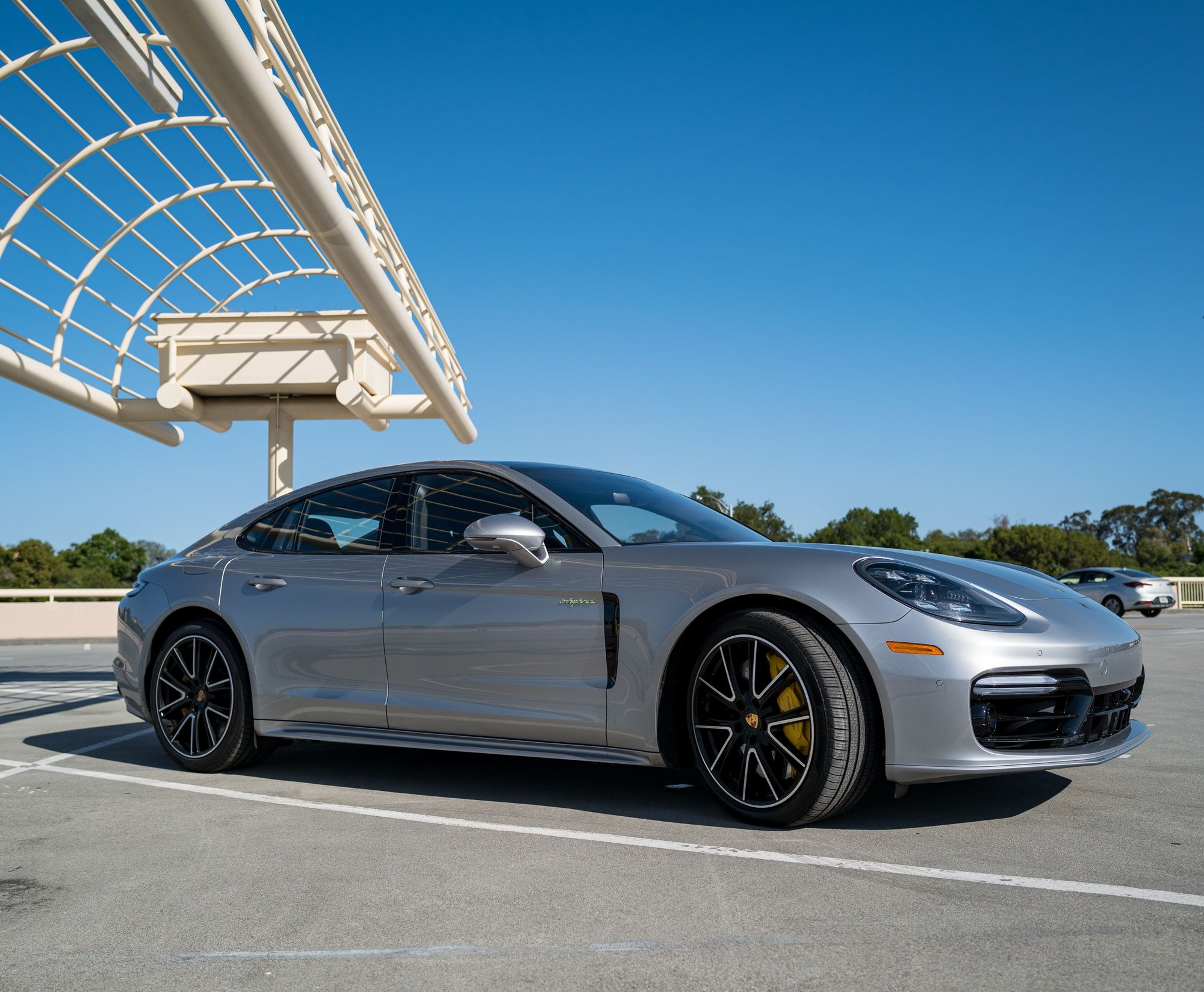2018 Porsche Panamera - Mint, 1 owner 2018 Panamera Turbo S E-Hybrid in GT Silver Metallic over Agate Grey - Used - VIN WP0AH2A75JL145197 - 8,100 Miles - 8 cyl - AWD - Automatic - Sedan - Silver - Palo Alto, CA 94301, United States