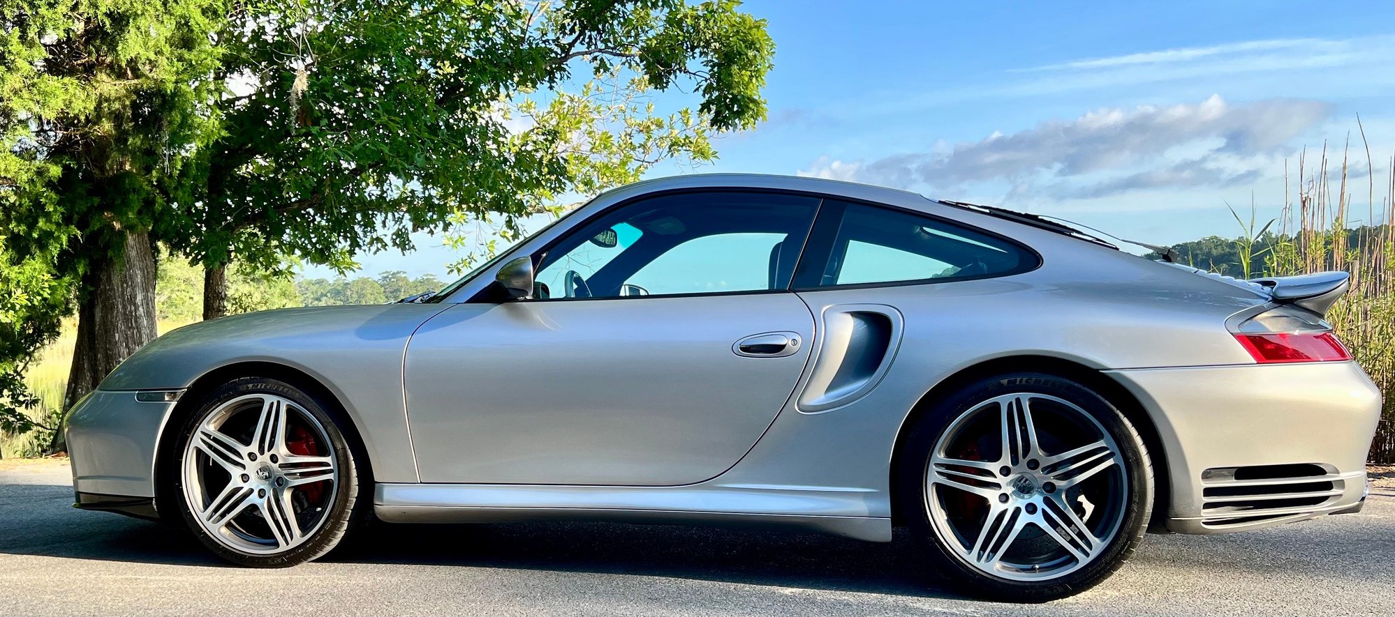 2003 Porsche 911 - 996 Turbo Coupe 6-Speed - Used - VIN WP0AB29923S686255 - 73,600 Miles - 6 cyl - AWD - Manual - Coupe - Silver - Inlet Beach, FL 32461, United States