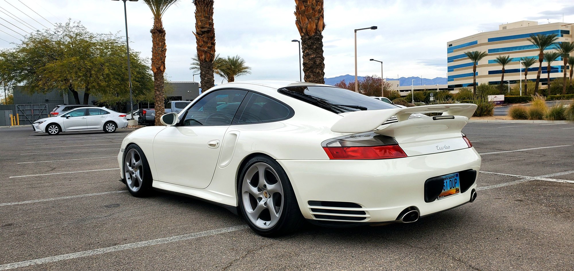 2001 Porsche 911 - Unicorn 2001 Biarritz White Porsche 911 Turbo, Mostly Stock - Used - VIN WP0AB29931S686116 - 81,182 Miles - 6 cyl - AWD - Automatic - Coupe - White - Las Vegas, NV 89128, United States